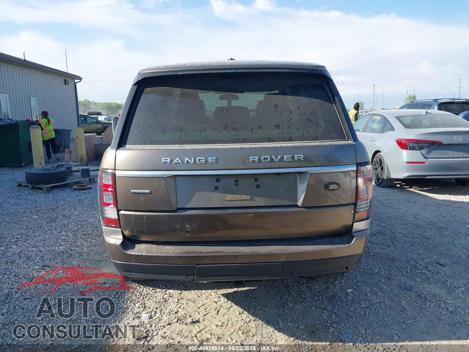 LAND ROVER RANGE ROVER 2013 - SALGV2EF6DA121908