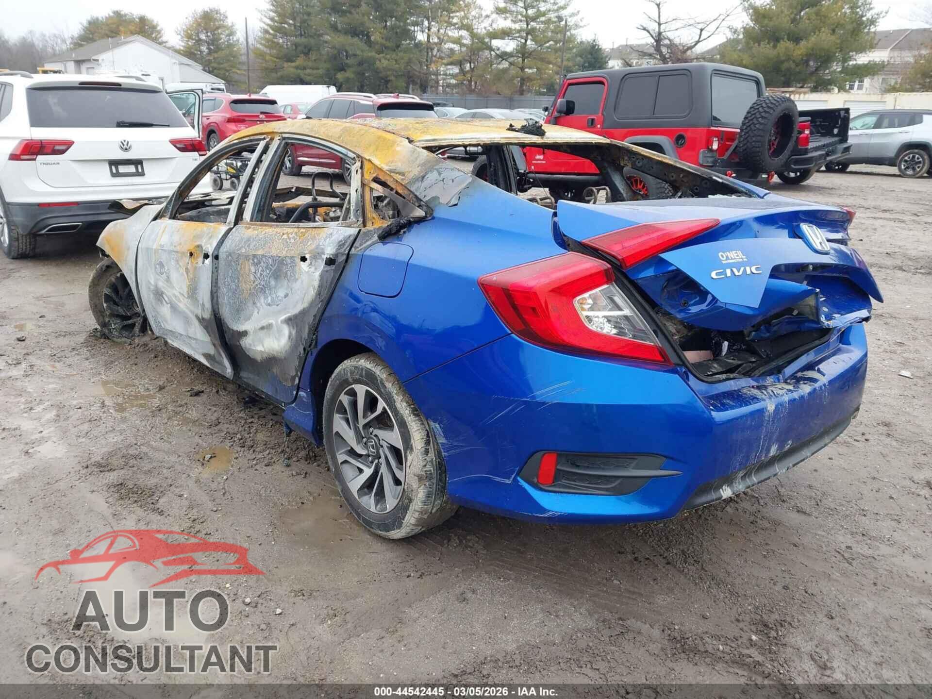 HONDA CIVIC 2017 - 19XFC2F71HE219554