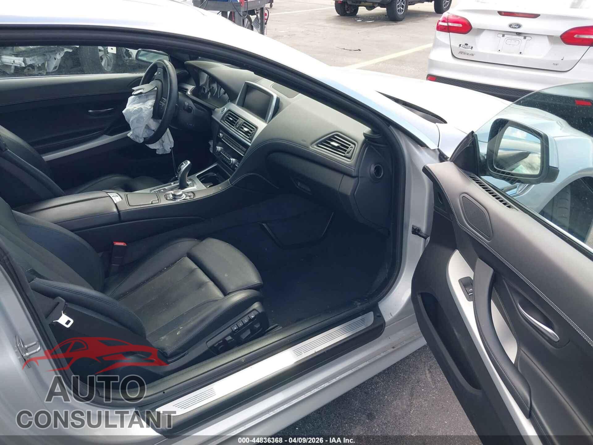 BMW 650I 2012 - WBALX3C59CDV77475