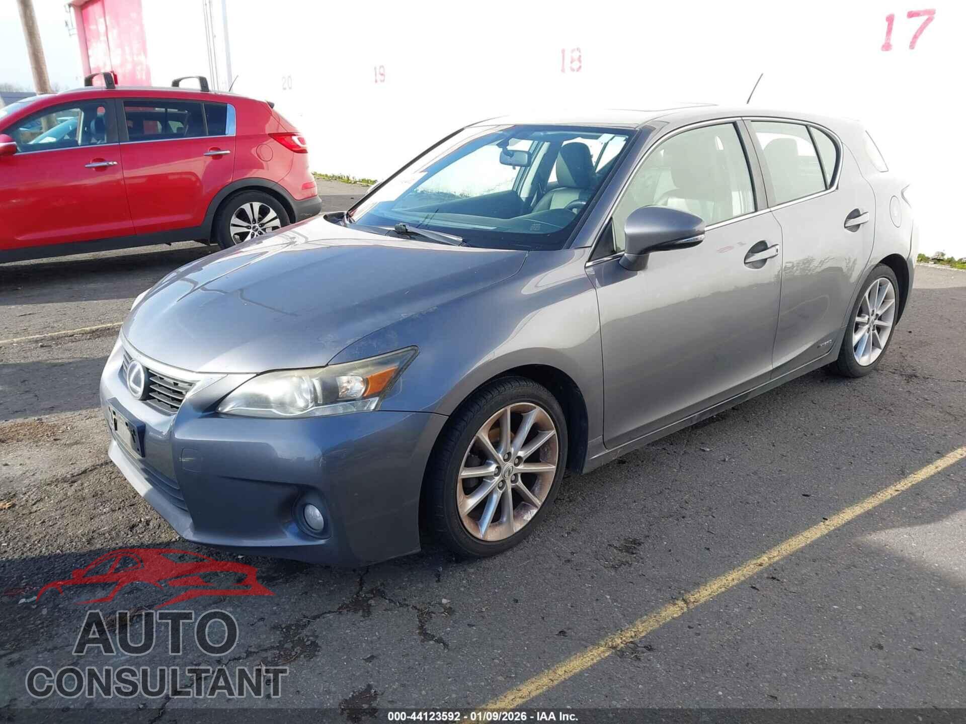 LEXUS CT 200H 2013 - JTHKD5BH6D2147672