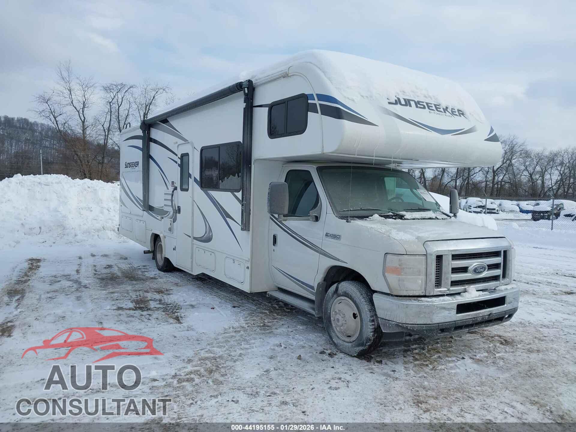 FORD E-450 CUTAWAY 2018 - 1FDXE4FS4JDC40366