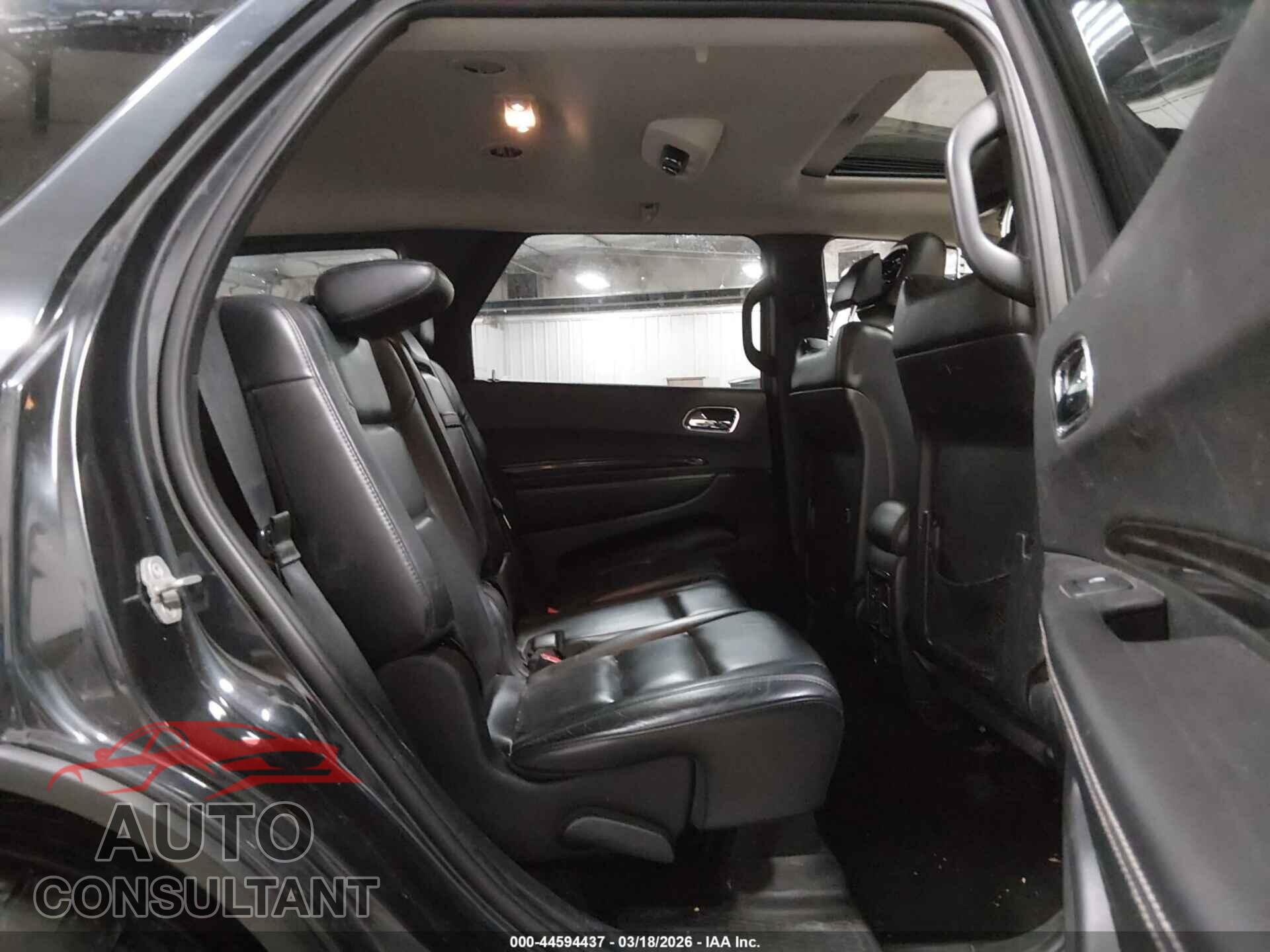 DODGE DURANGO 2013 - 1C4RDJEG4DC596516