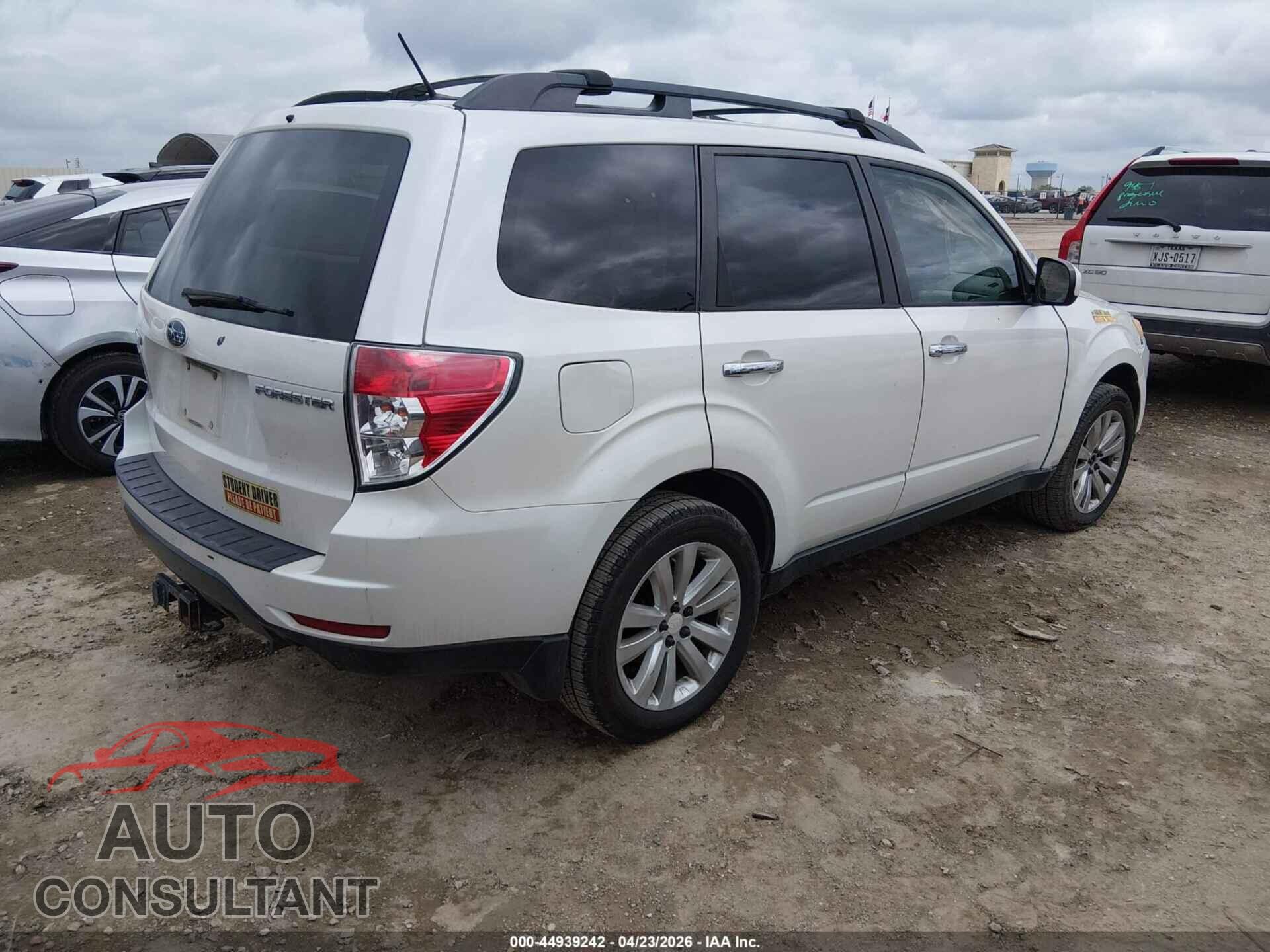 SUBARU FORESTER 2012 - JF2SHBDC8CH441643