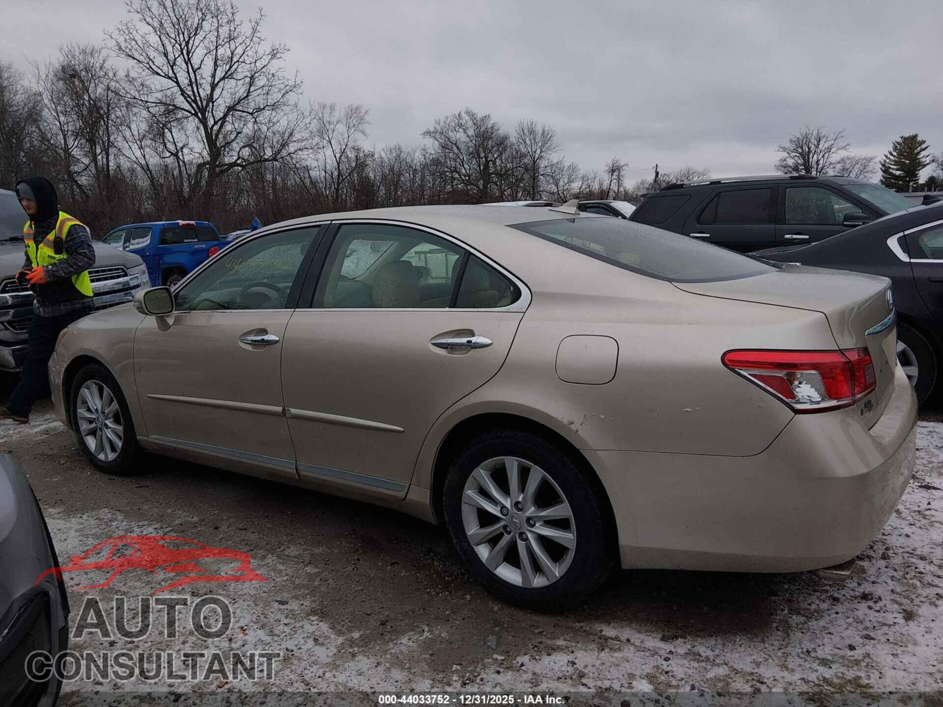 LEXUS ES 350 2012 - JTHBK1EG8C2498485