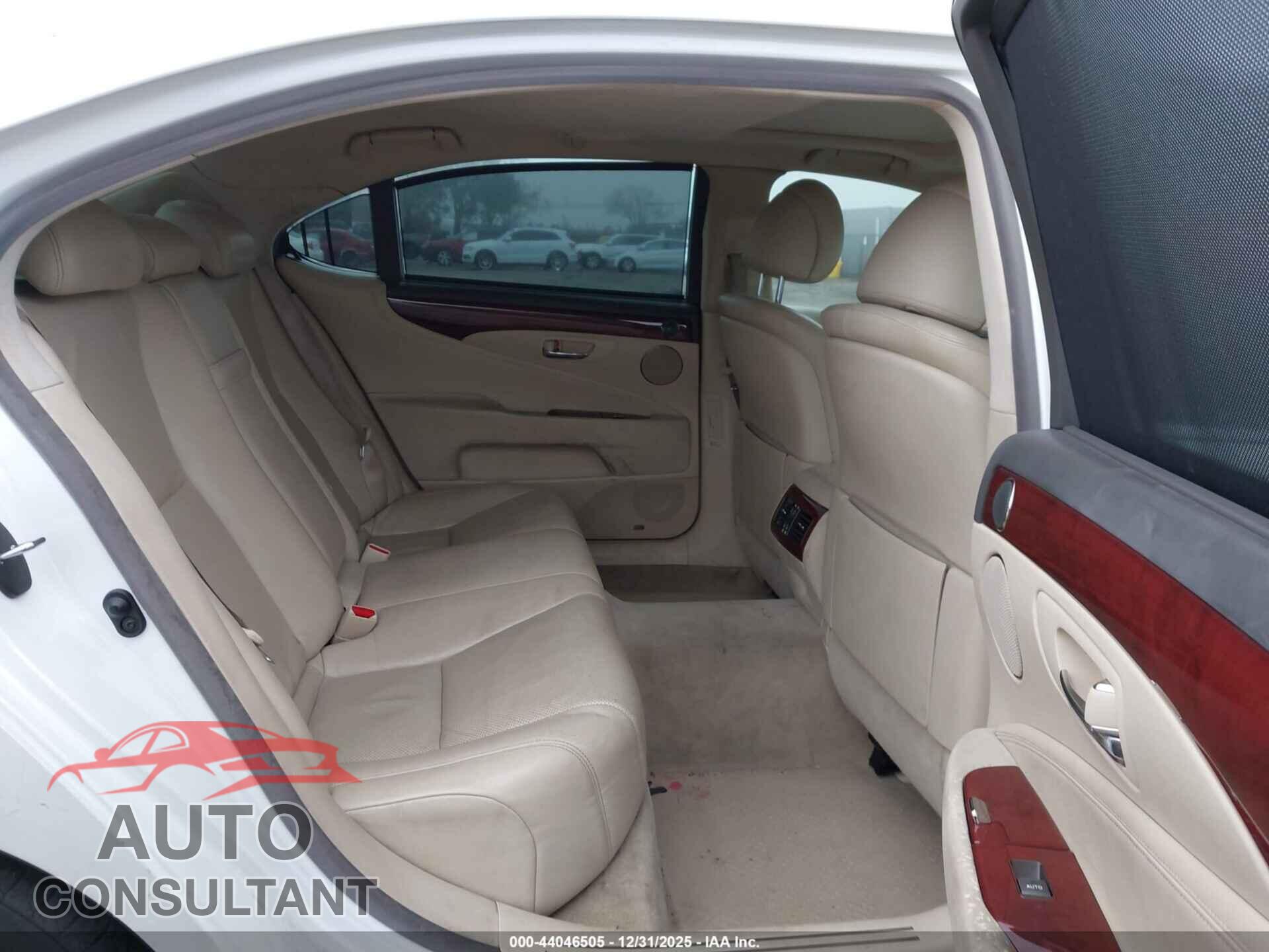 LEXUS LS 460 2012 - JTHGL5EF8C5045404