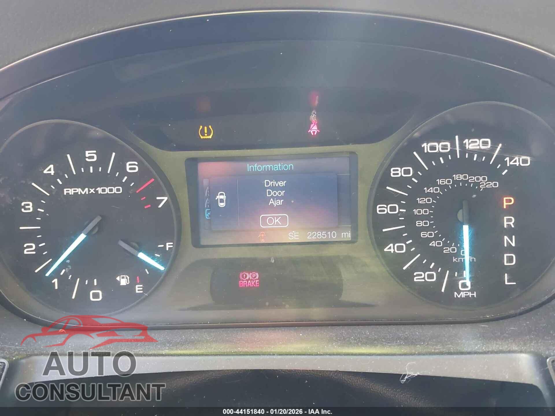 FORD EDGE 2011 - 2FMDK3GC6BBA03026