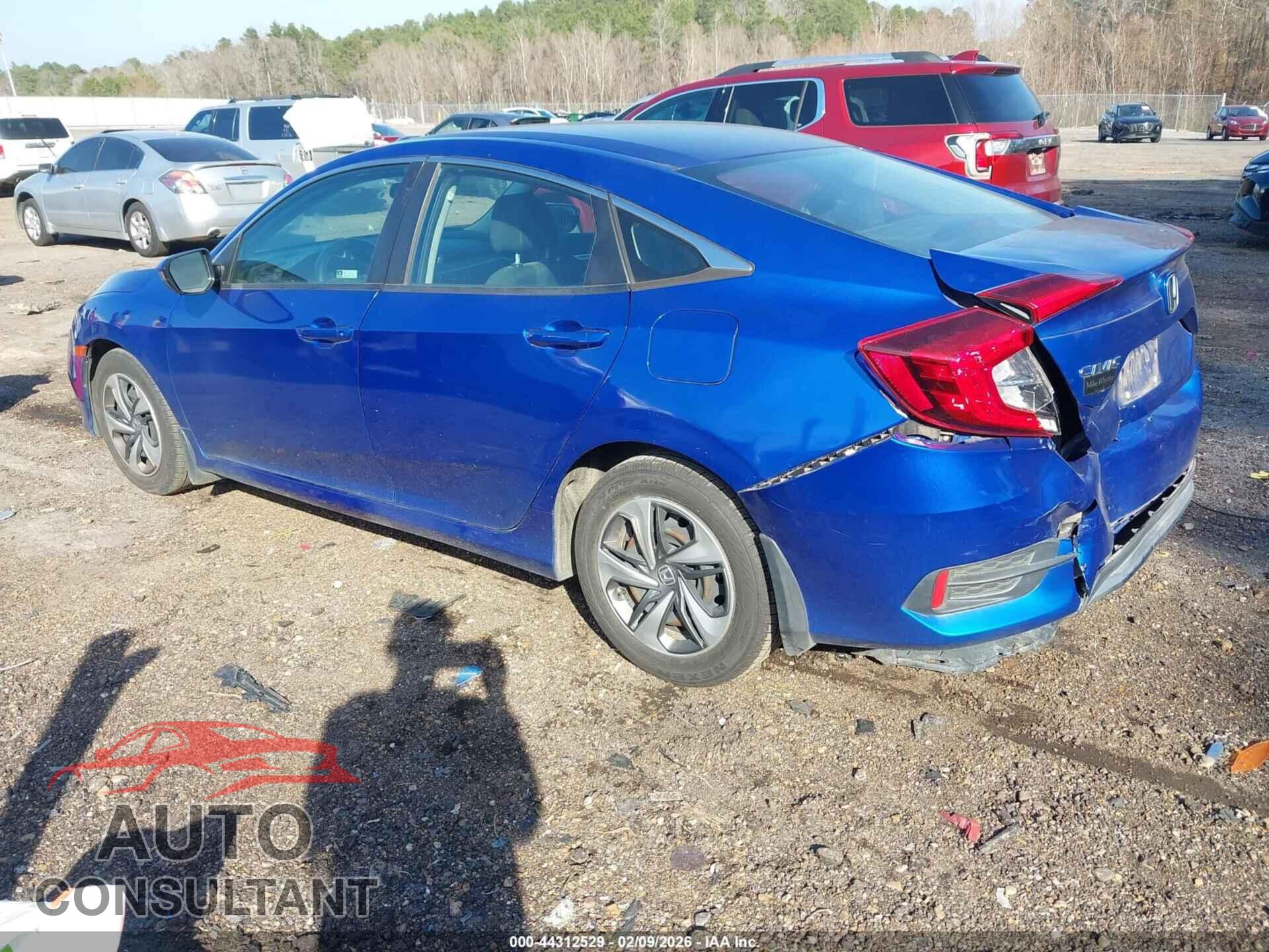 HONDA CIVIC 2019 - 2HGFC2F60KH606262