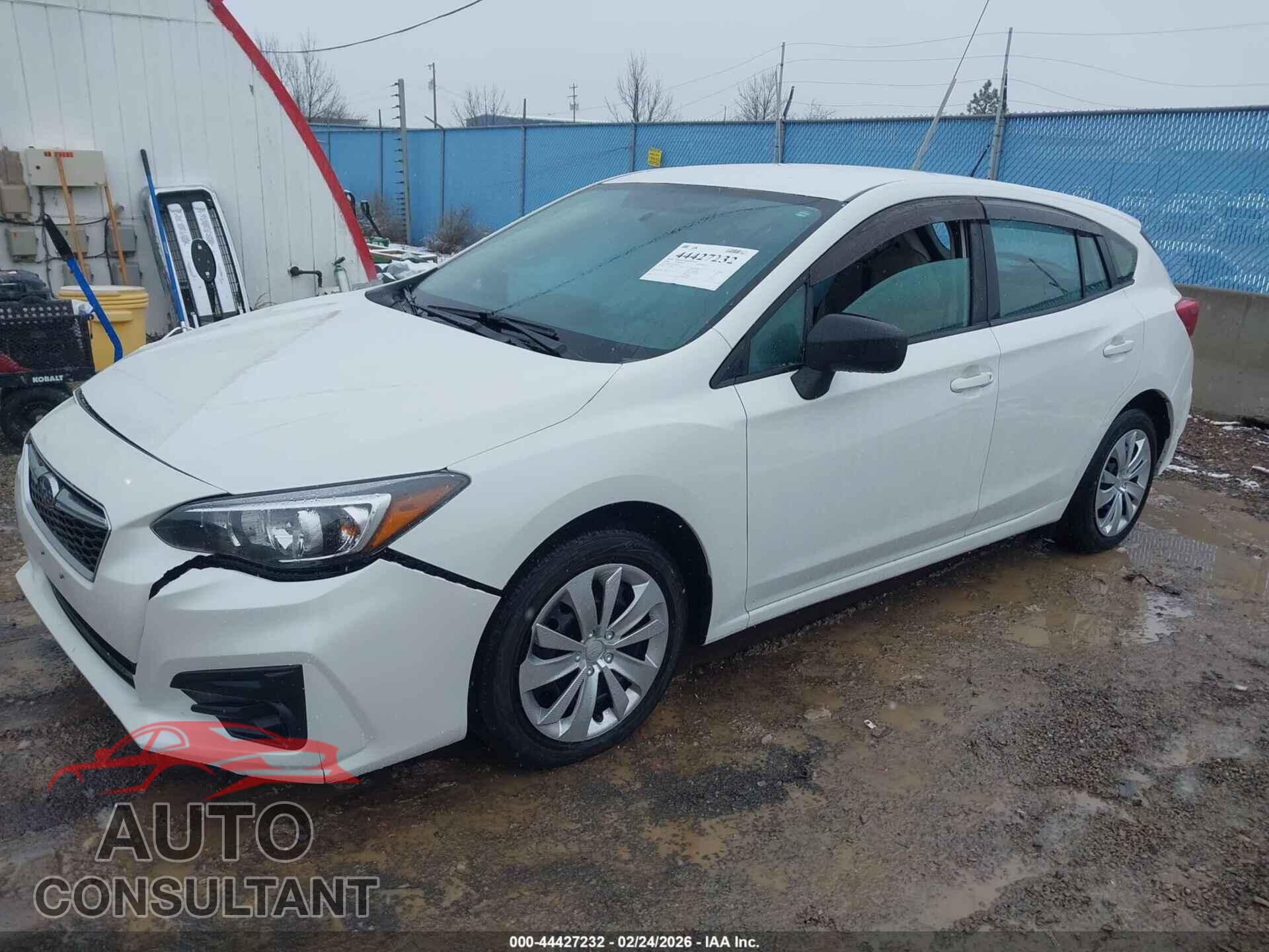 SUBARU IMPREZA 2018 - 4S3GTAA68J3711217