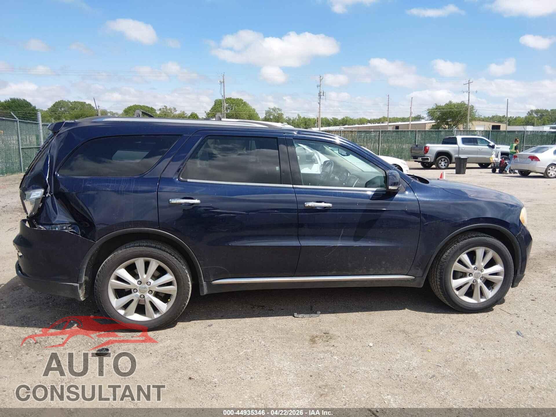 DODGE DURANGO 2013 - 1C4RDJDG5DC695797