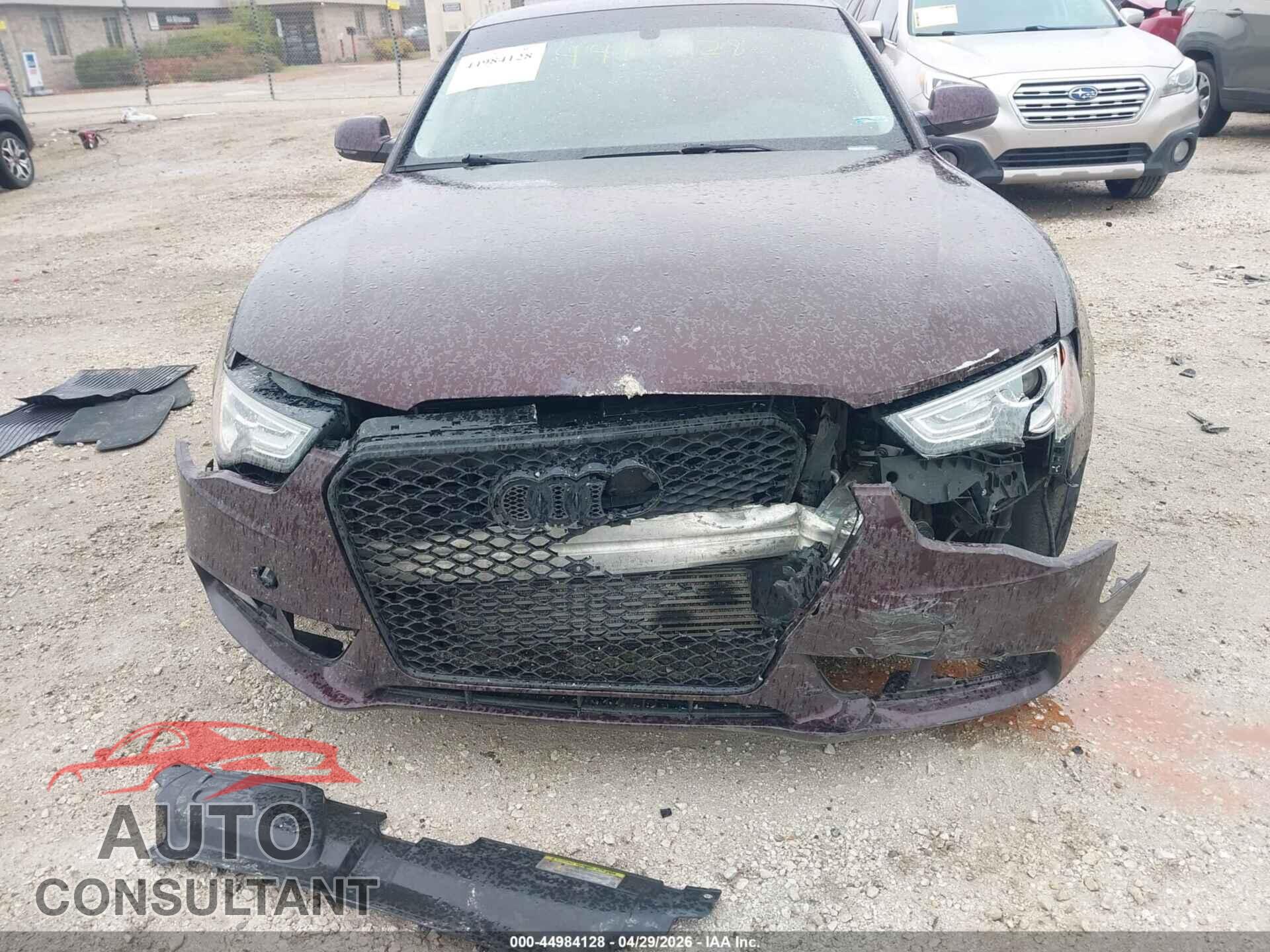 AUDI A5 2014 - WAULFAFR9EA054497