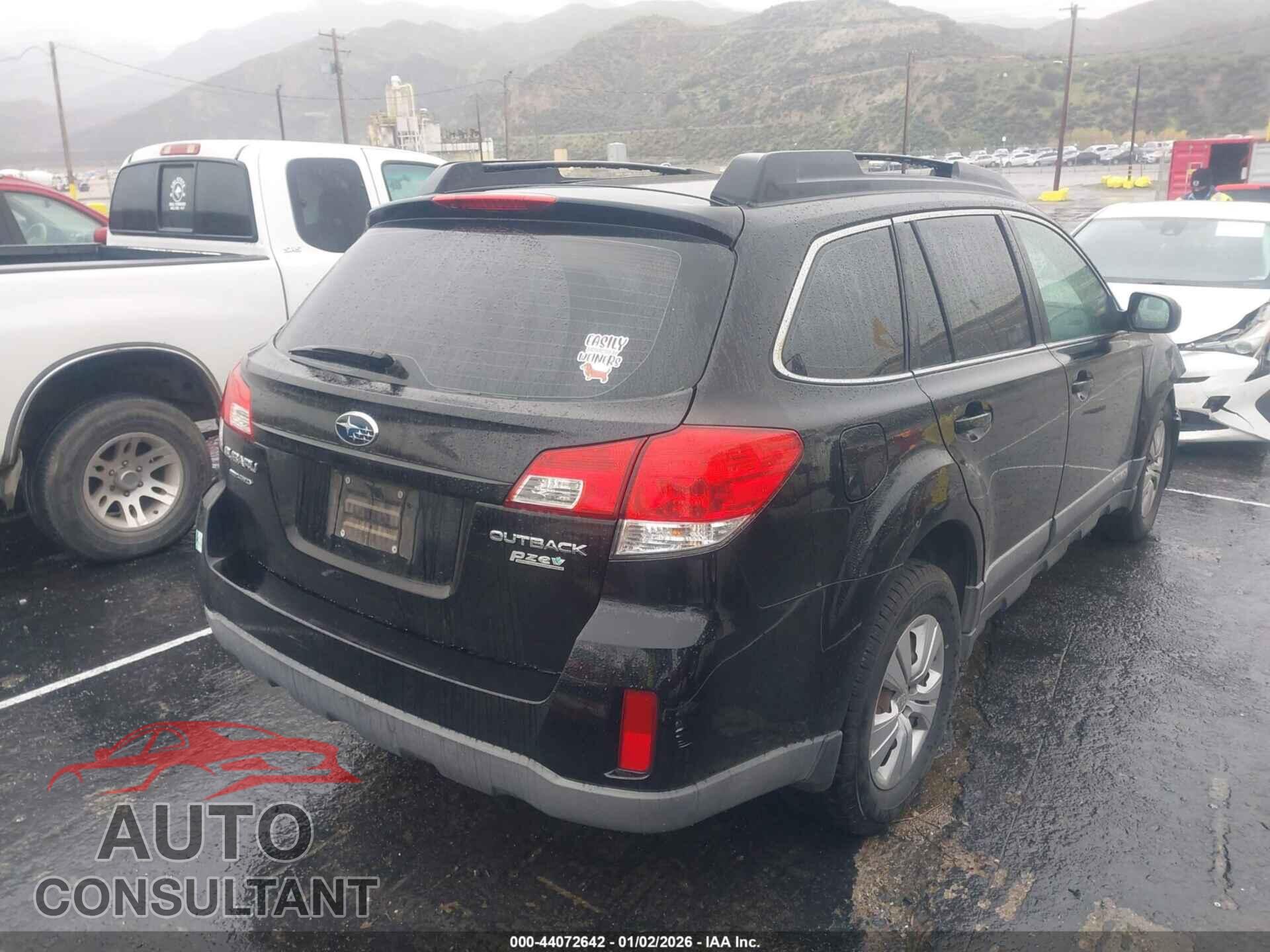 SUBARU OUTBACK 2010 - 4S4BRBACXA3355076