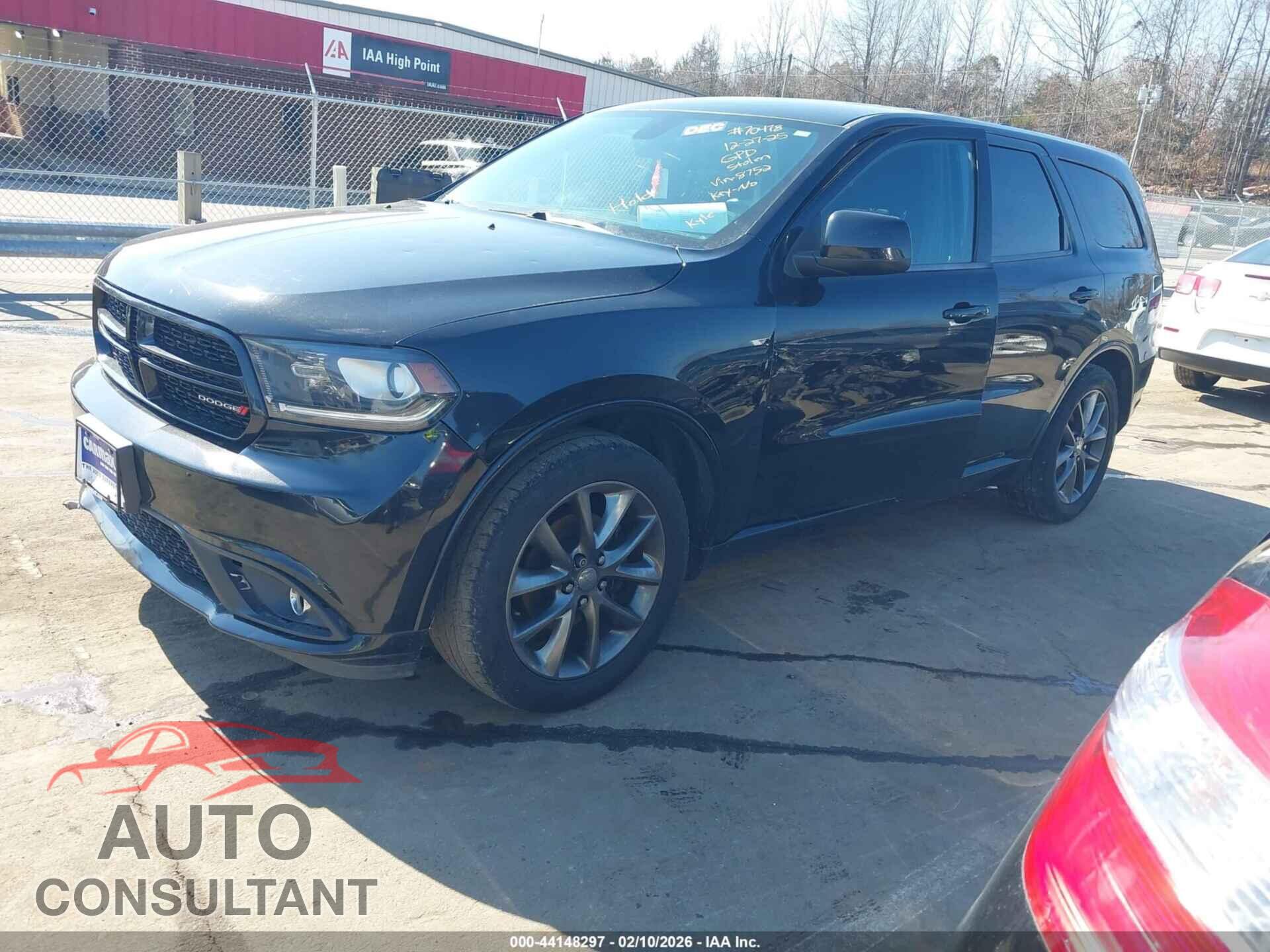 DODGE DURANGO 2014 - 1C4RDHAG4EC598752