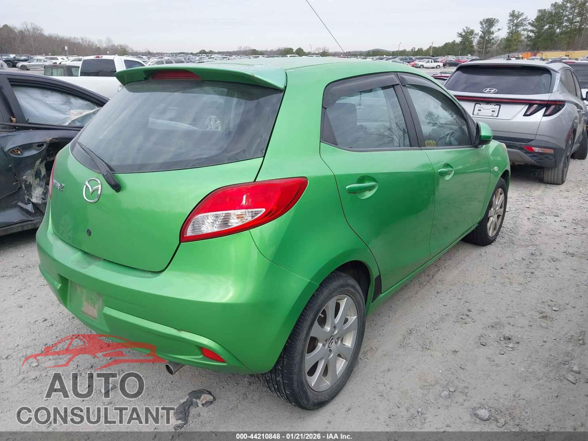 MAZDA MAZDA2 2013 - JM1DE1LY2D0162065