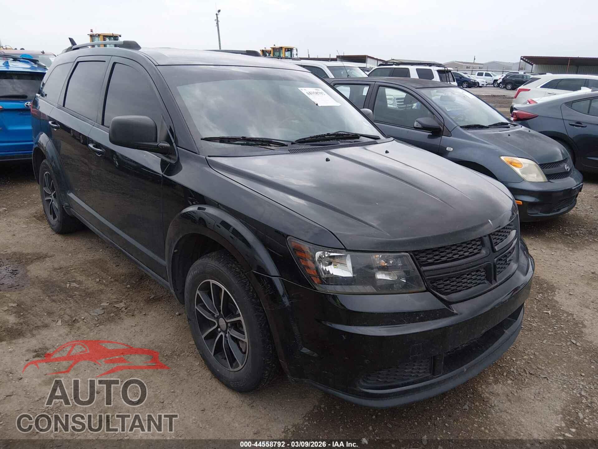 DODGE JOURNEY 2017 - 3C4PDCAB8HT636796