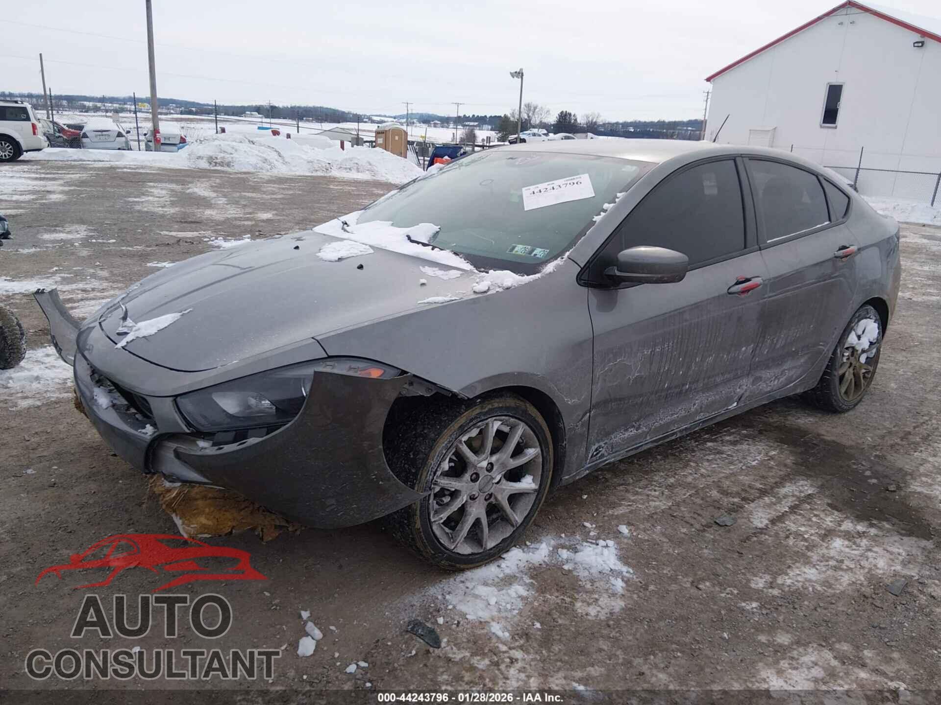 DODGE DART 2013 - 1C3CDFBA1DD305391