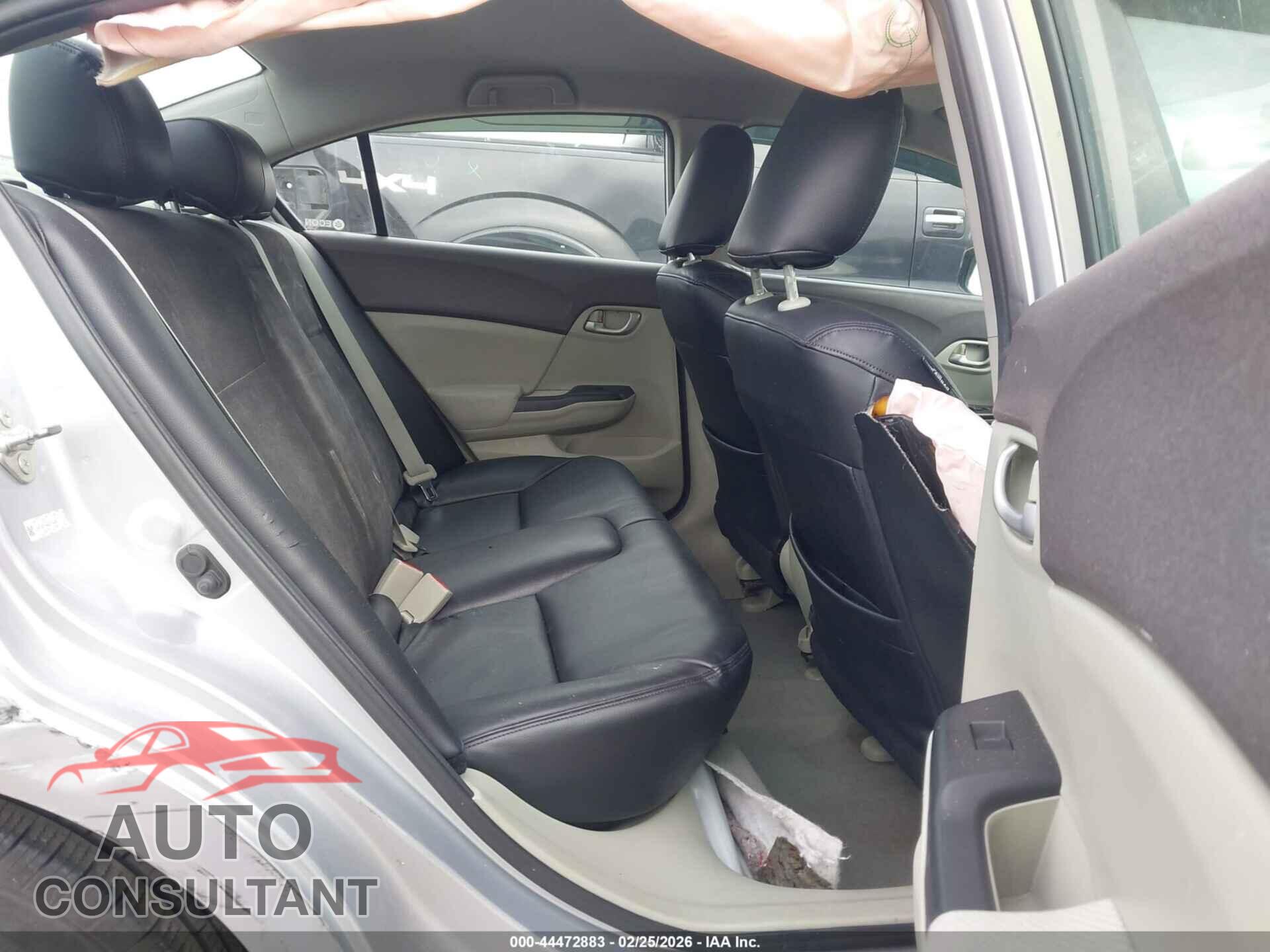HONDA CIVIC 2012 - 19XFB2F54CE014305