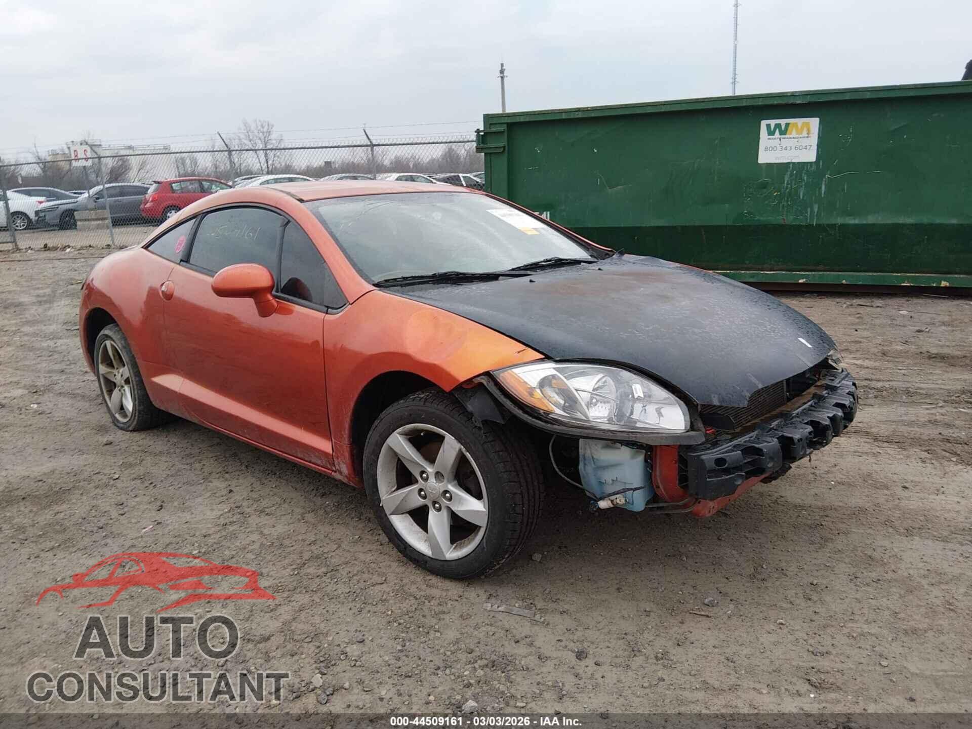 MITSUBISHI ECLIPSE 2009 - 4A3AK24F89E012452