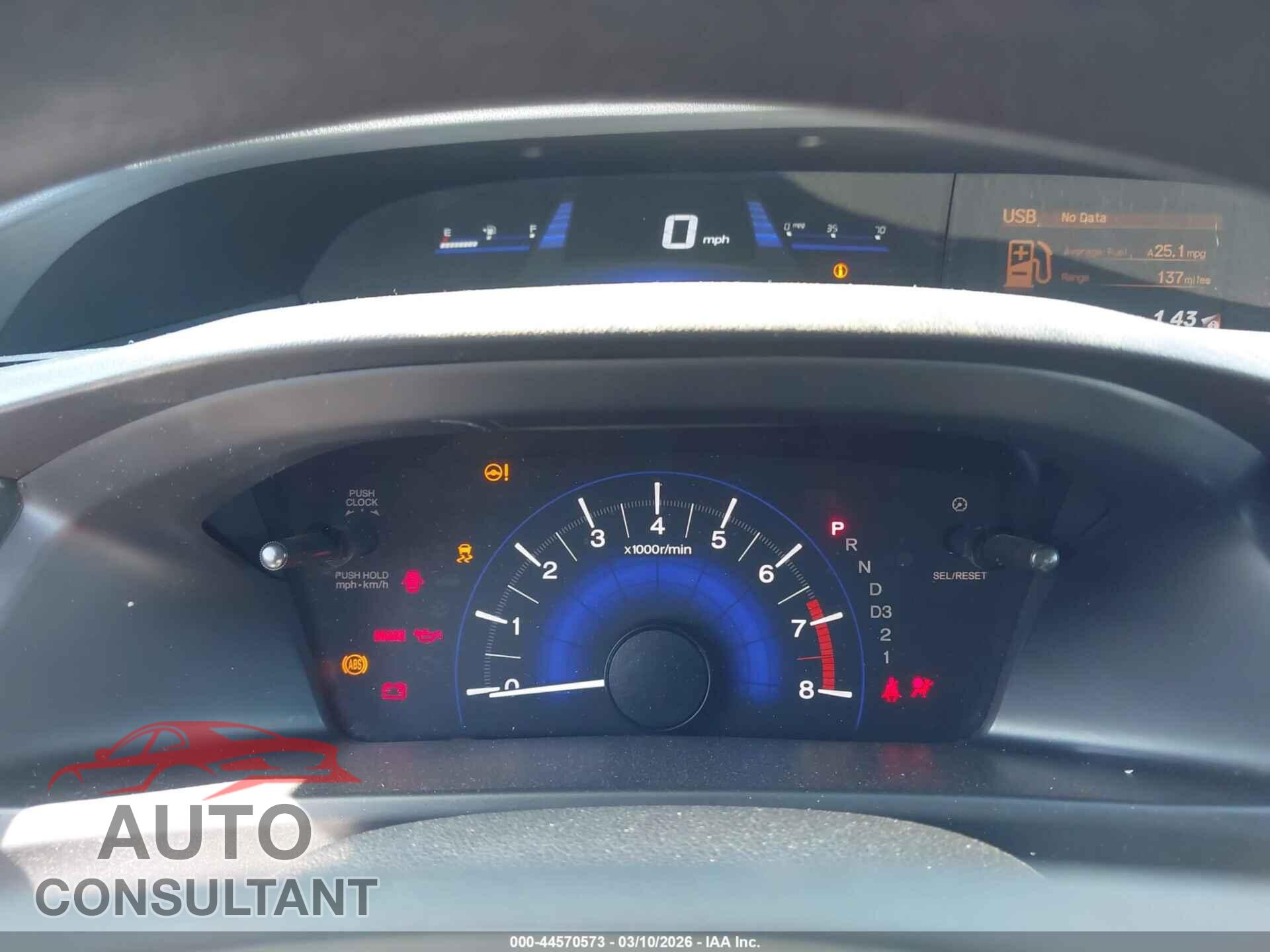 HONDA CIVIC 2013 - 19XFB2F57DE099819