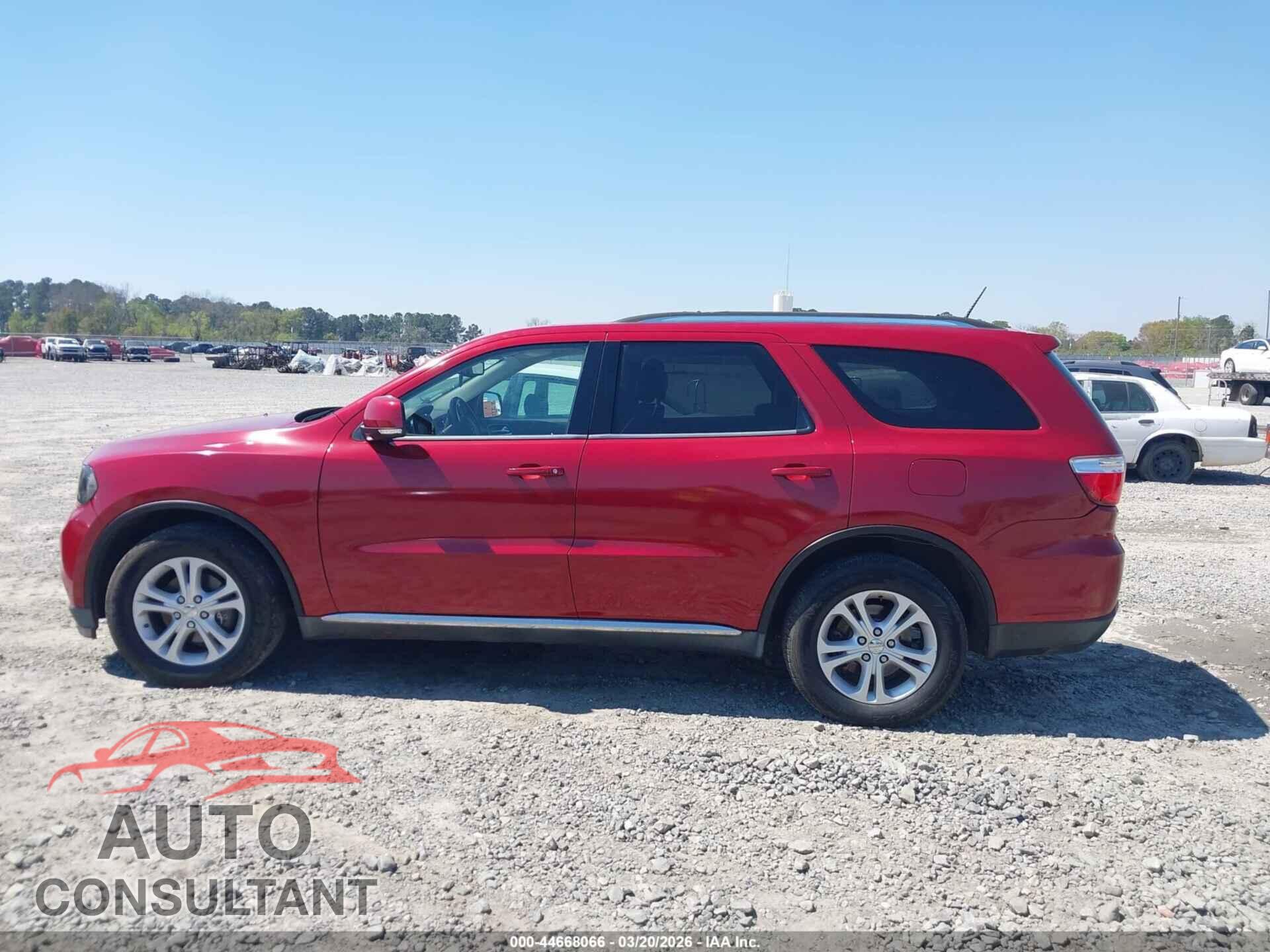 DODGE DURANGO 2011 - 1D4RE4GG6BC598666