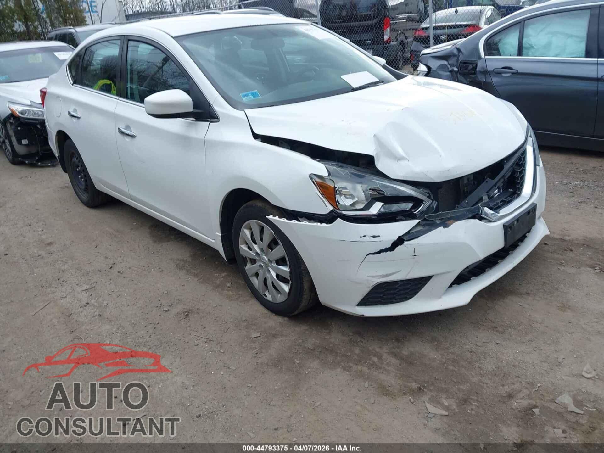 NISSAN SENTRA 2017 - 3N1AB7AP8HY403473