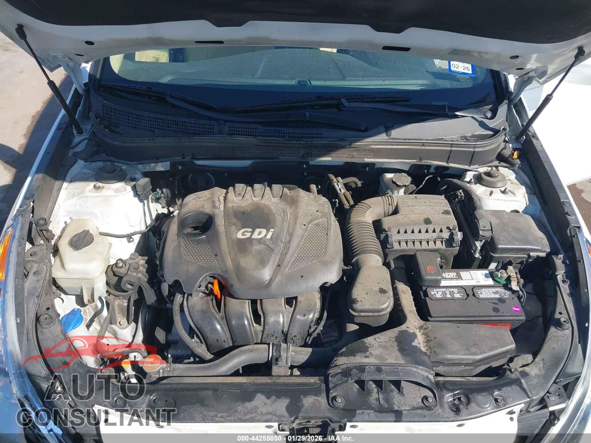 HYUNDAI SONATA 2012 - 5NPEB4AC2CH432712