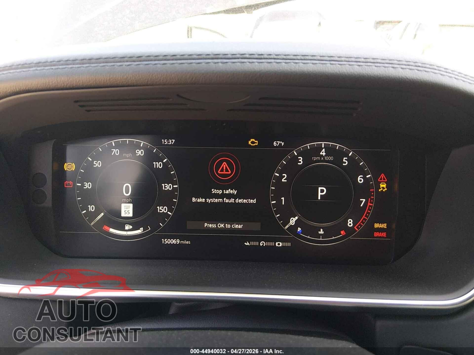 LAND ROVER RANGE ROVER 2019 - SALGS2SV7KA543834