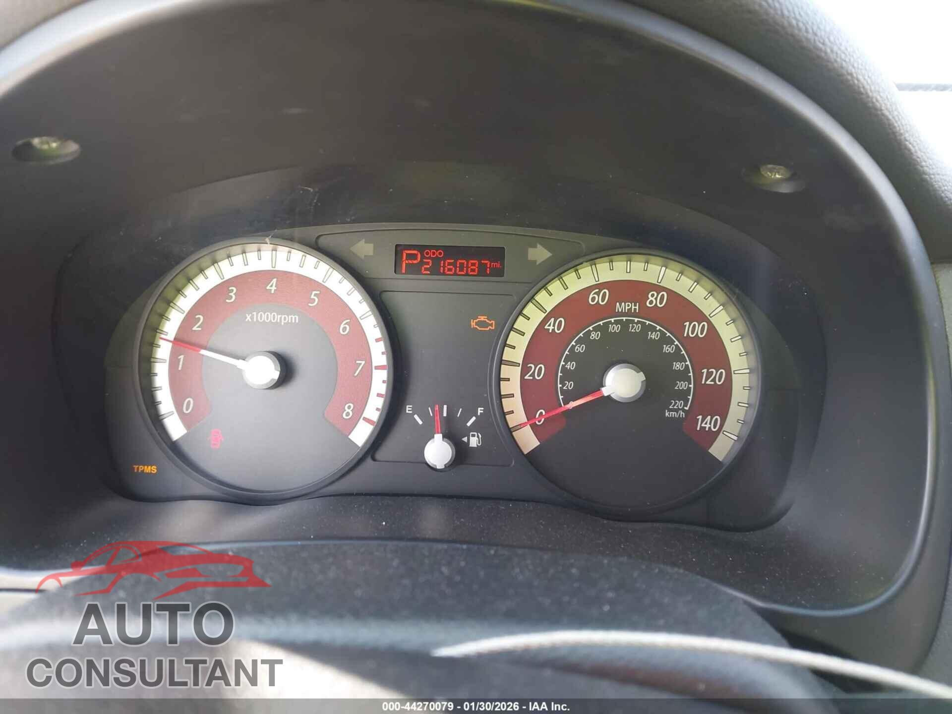 KIA RIO 2010 - KNADH4A37A6646965