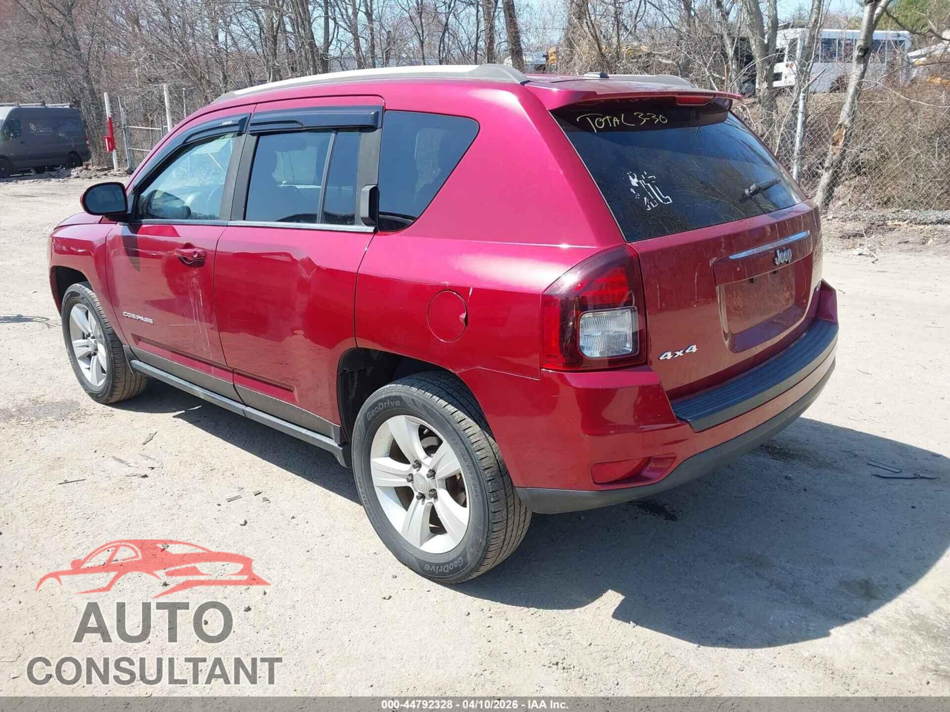 JEEP COMPASS 2016 - 1C4NJDEB6GD781369
