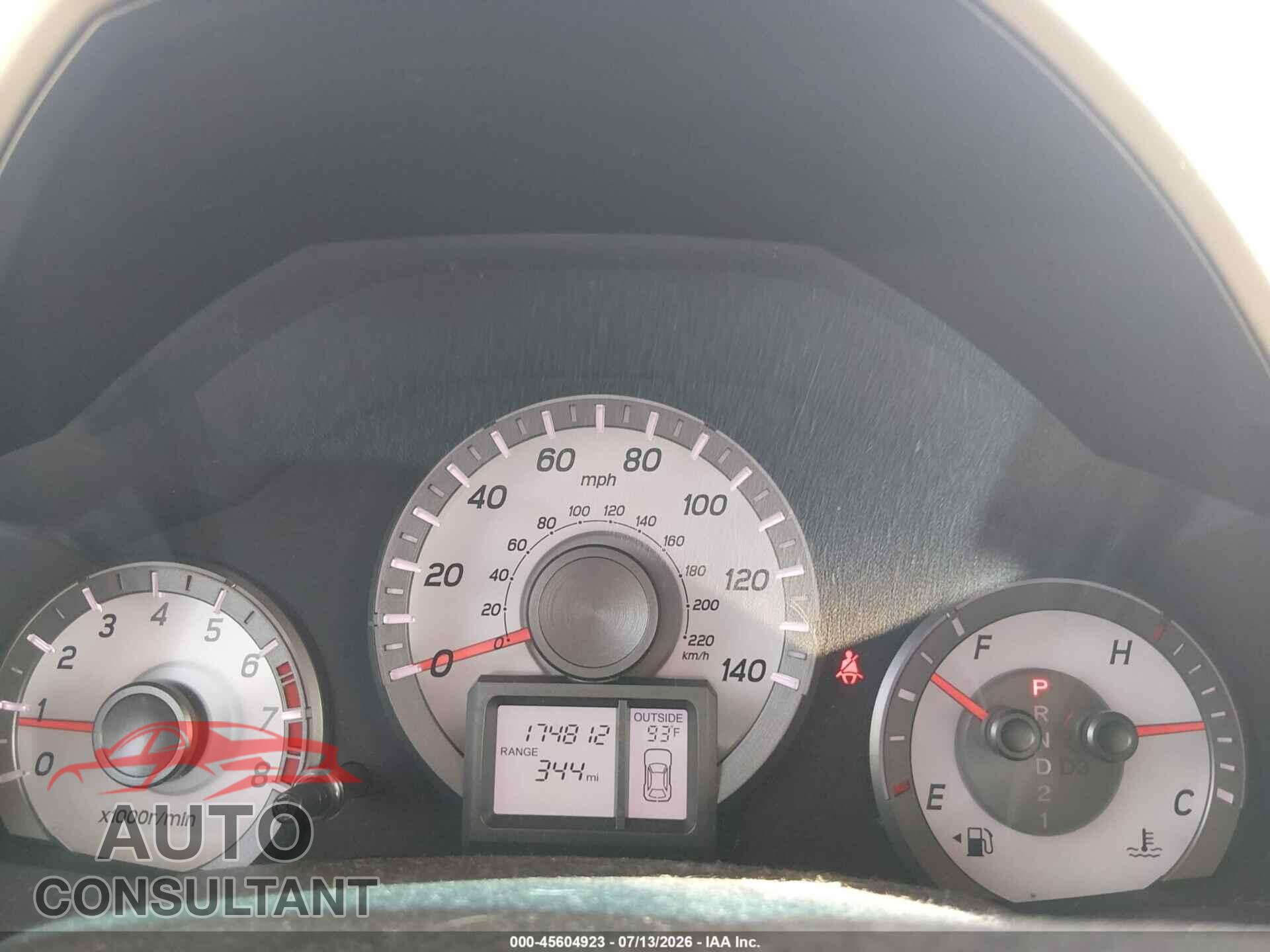 HONDA PILOT 2014 - 5FNYF3H51EB001640