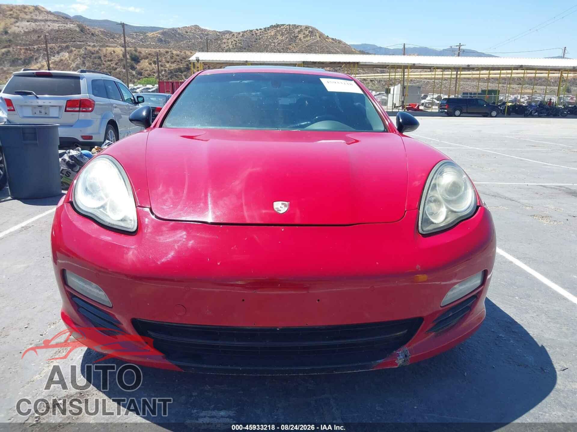 PORSCHE PANAMERA 2011 - WP0AA2A7XBL012375