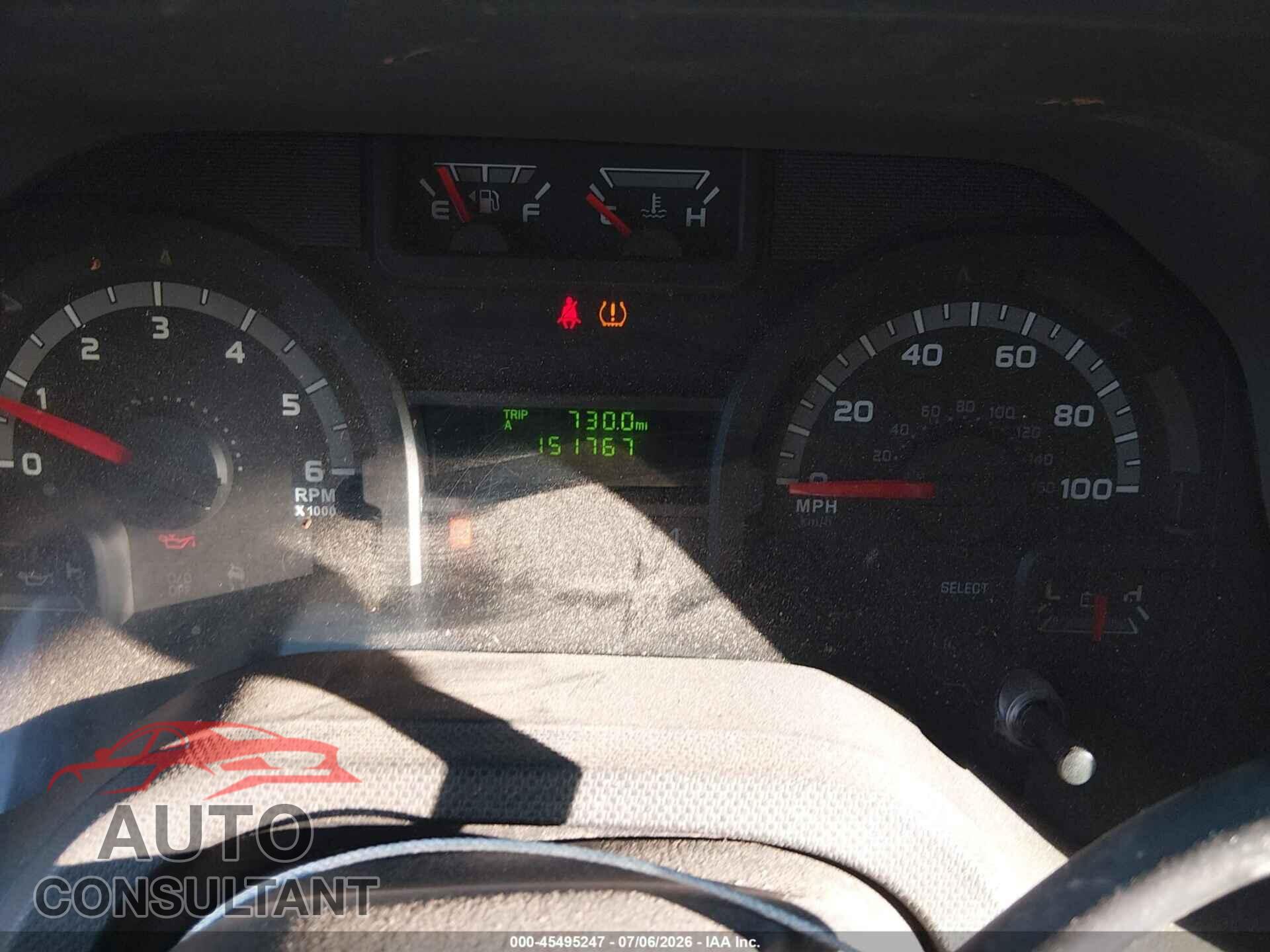 FORD E-250 2012 - 1FTNE2EW4CDB17335