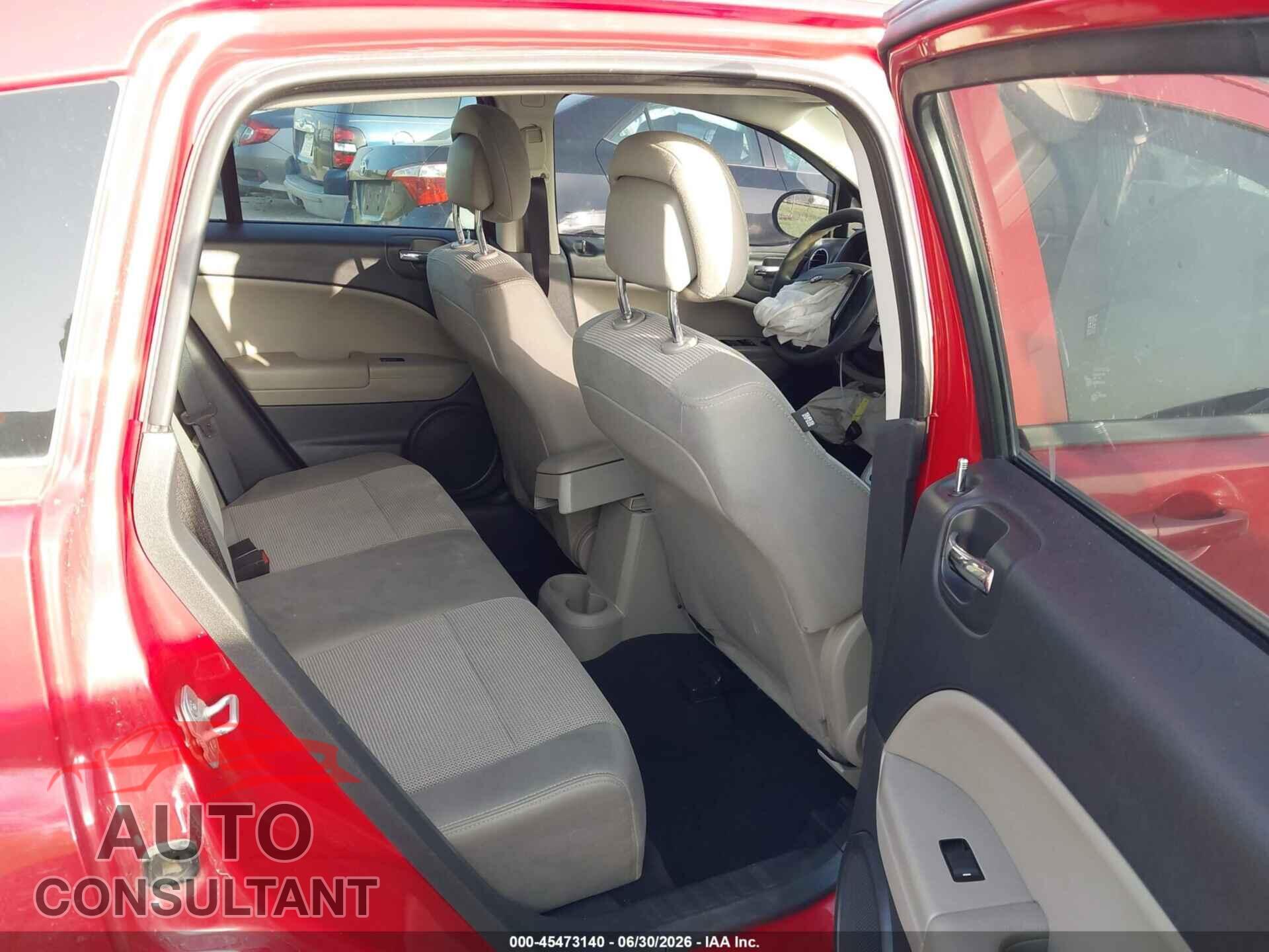 DODGE CALIBER 2012 - 1C3CDWDA6CD529350