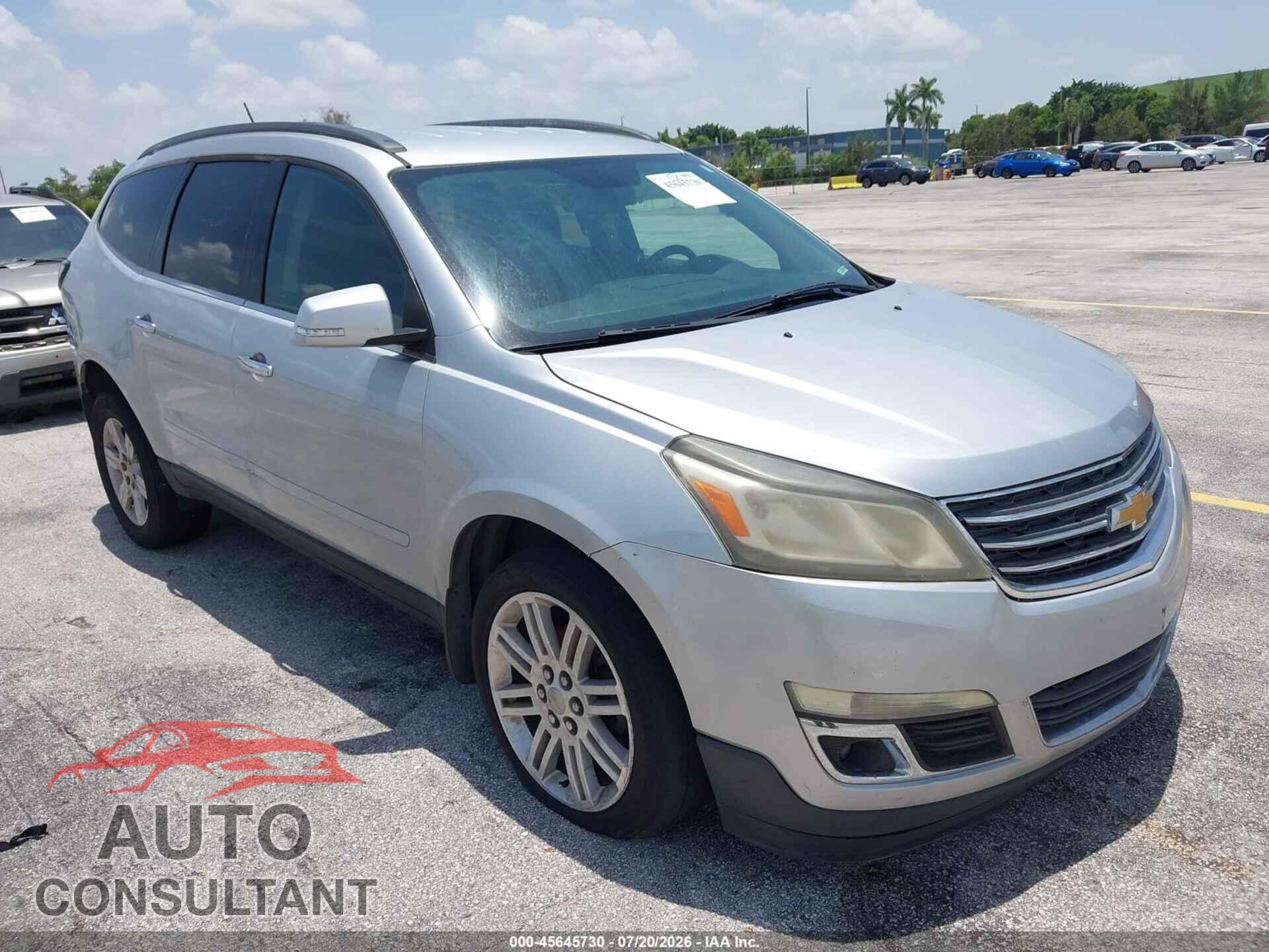 CHEVROLET TRAVERSE 2014 - 1GNKRGKD4EJ184746