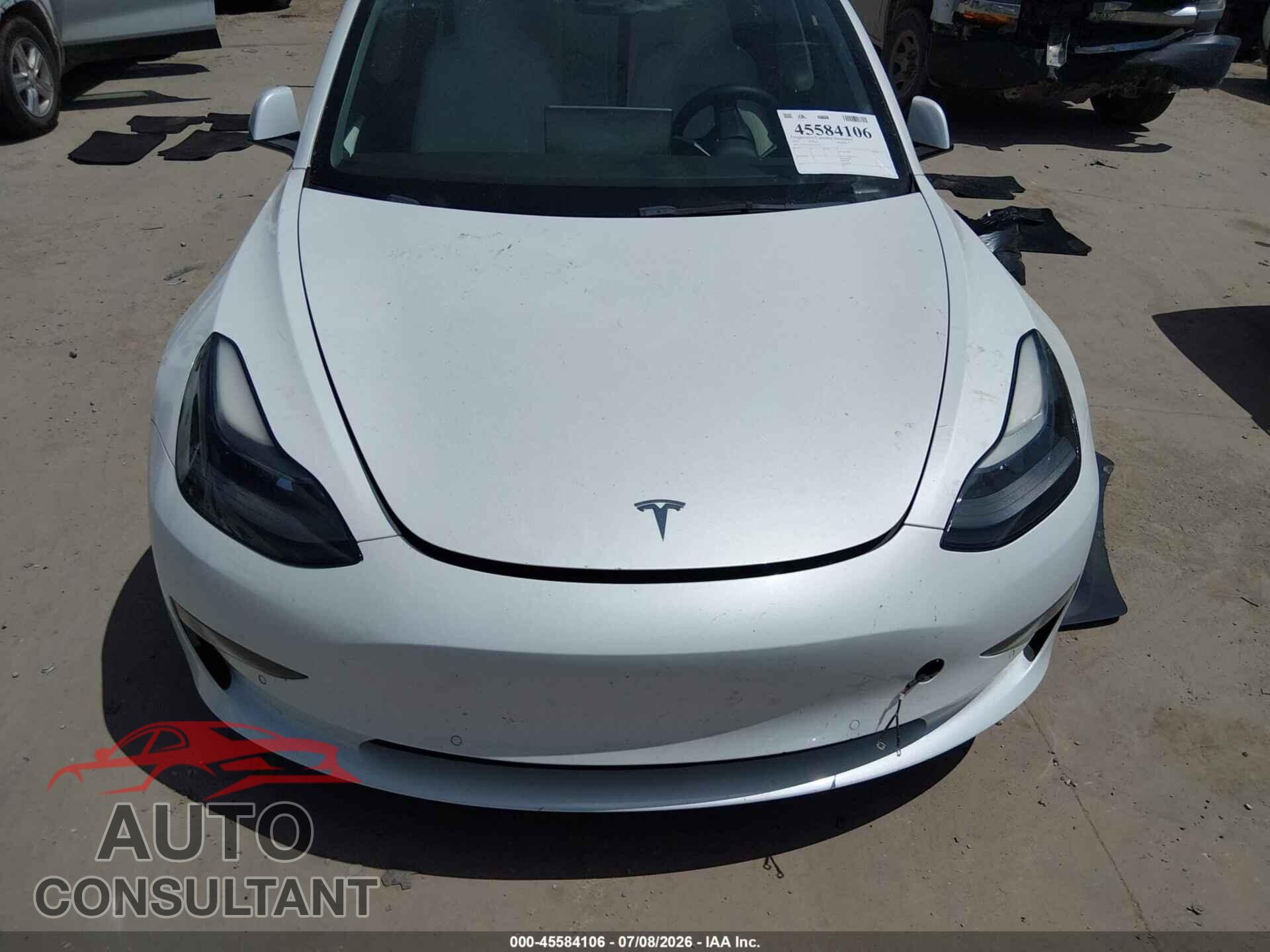 TESLA MODEL 3 2022 - 5YJ3E1EB9NF103750