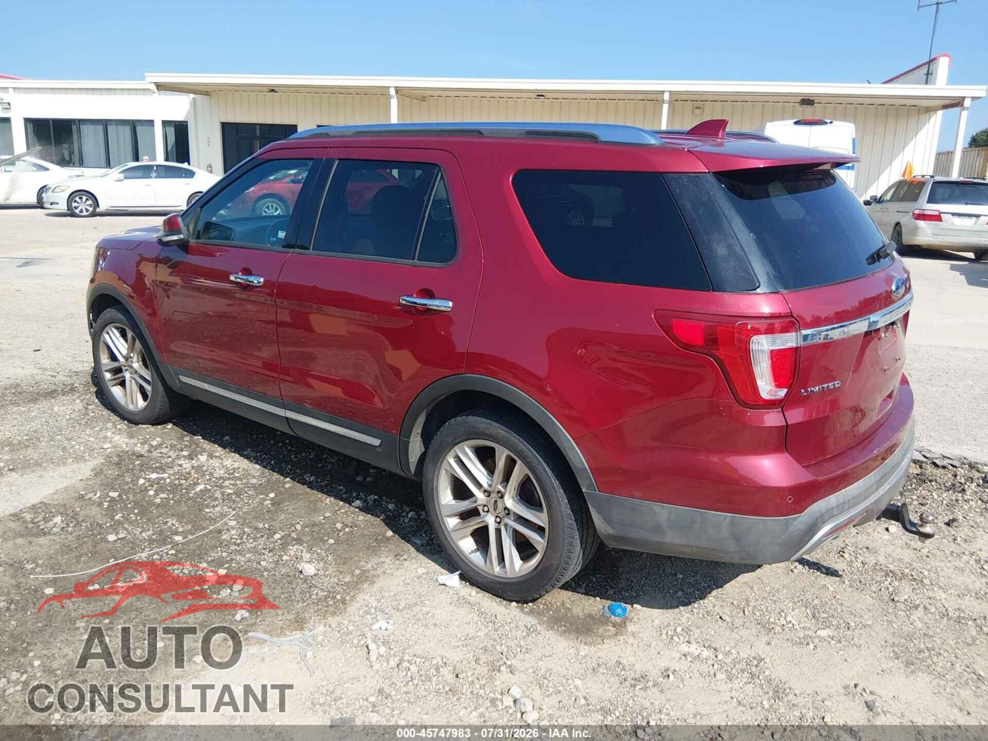 FORD EXPLORER 2017 - 1FM5K7F89HGD95476