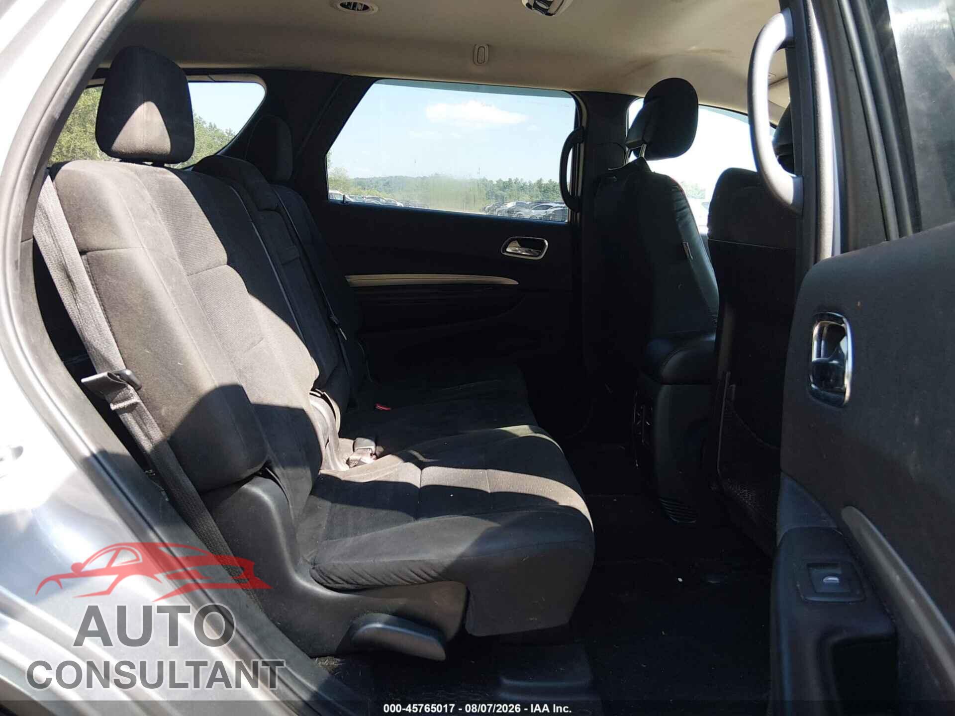 DODGE DURANGO 2017 - 1C4RDJAG5HC821103