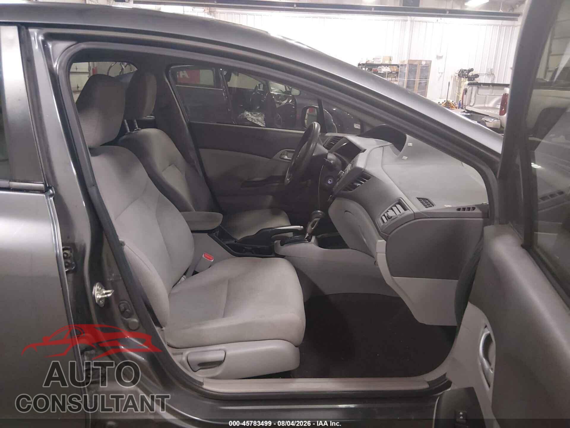 HONDA CIVIC 2012 - 19XFB2F58CE084261