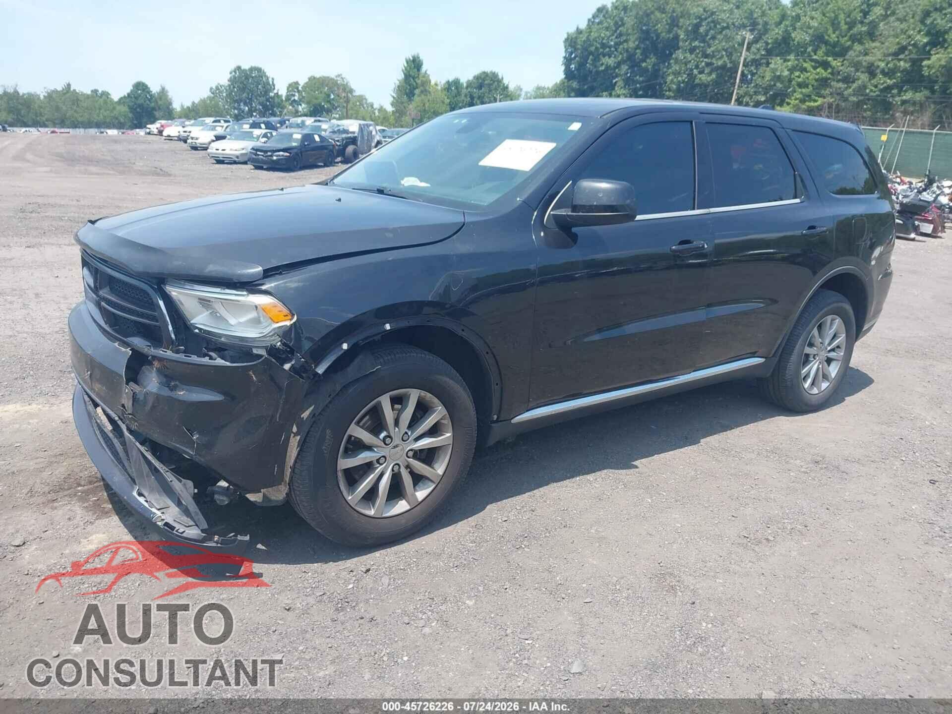 DODGE DURANGO 2016 - 1C4RDJAG5GC363206