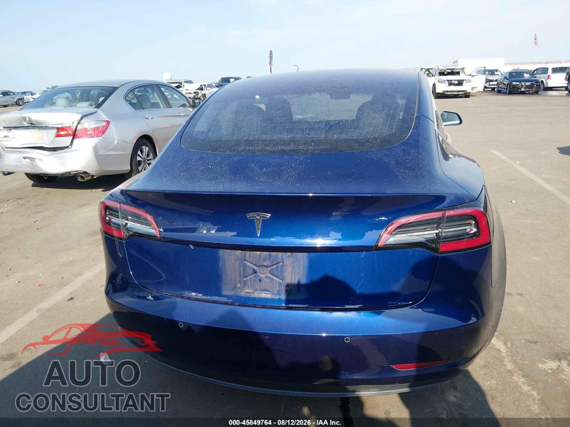 TESLA MODEL 3 2018 - 5YJ3E1EA6JF007365