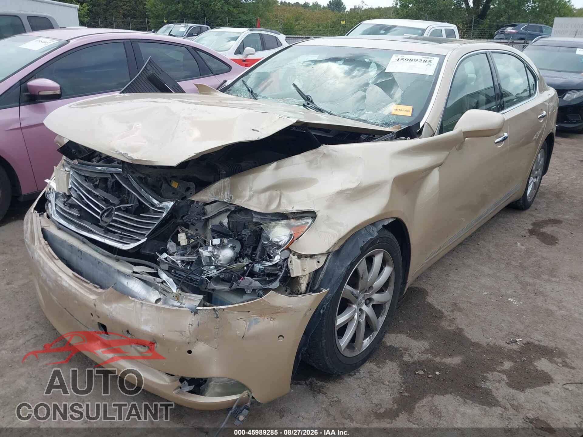 LEXUS LS 2009 - JTHGL46F395034134