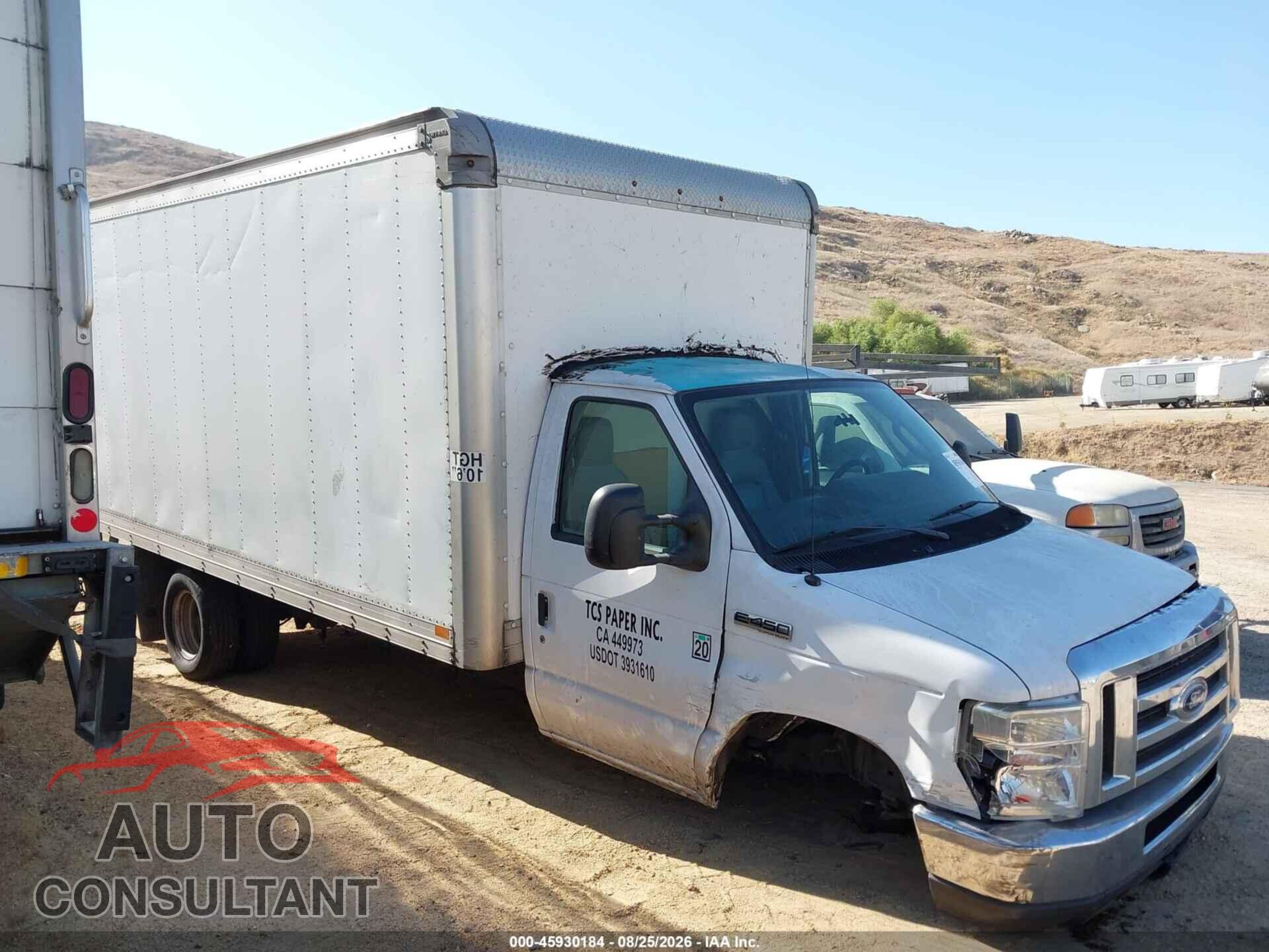 FORD E-450 CUTAWAY 2016 - 1FDXE4FS1GDC28362
