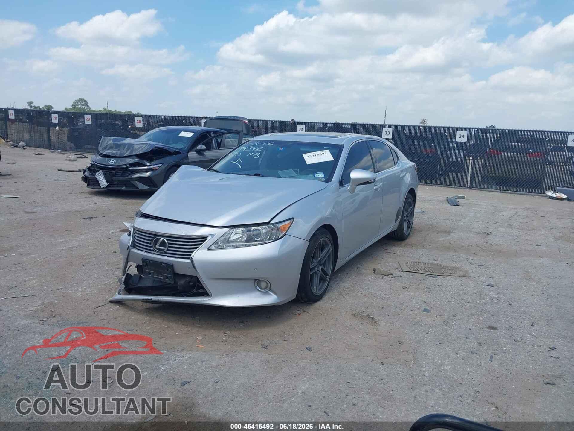 LEXUS ES 350 2014 - JTHBK1GG4E2112869