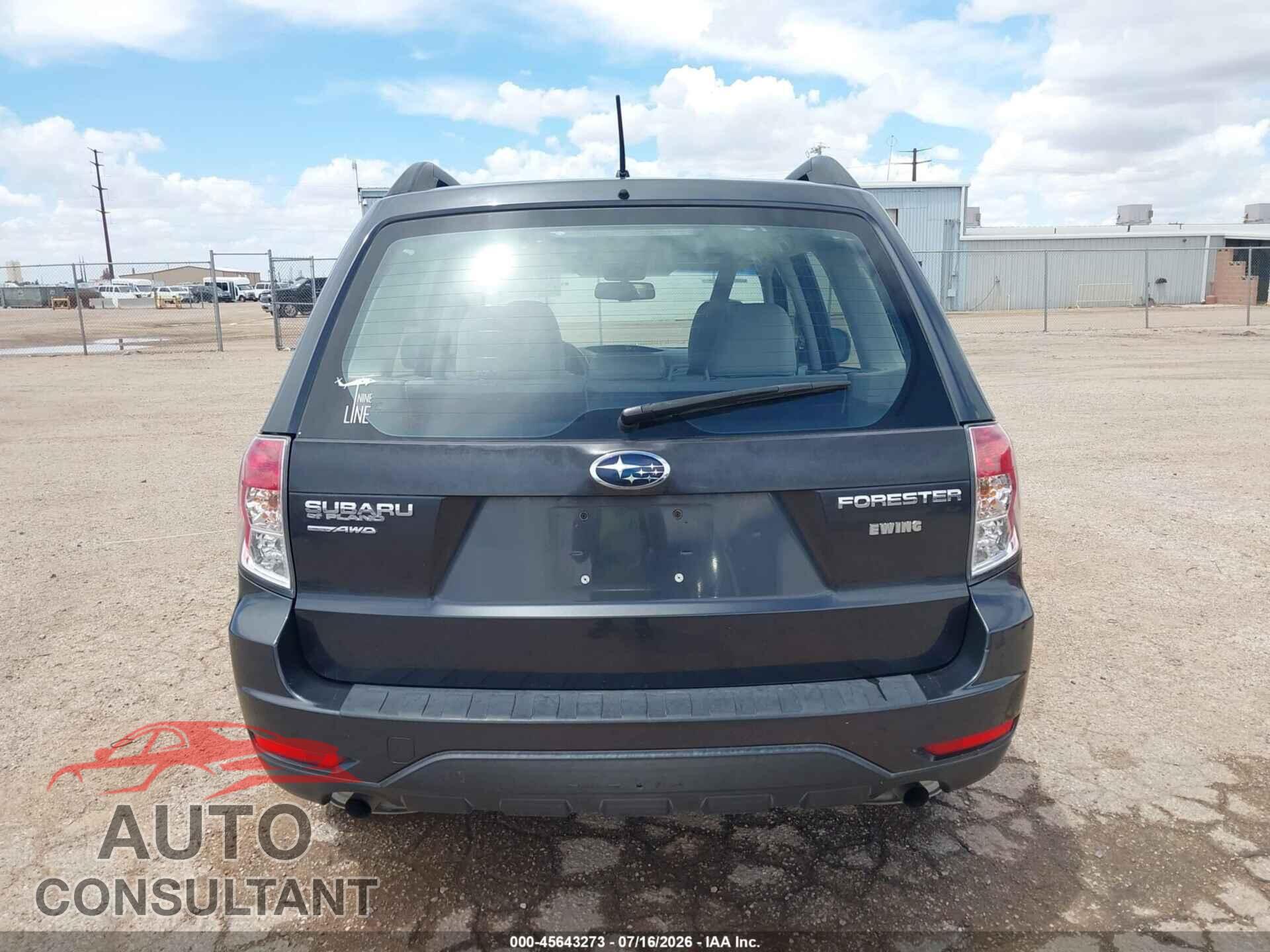 SUBARU FORESTER 2012 - JF2SHBBC9CH413241