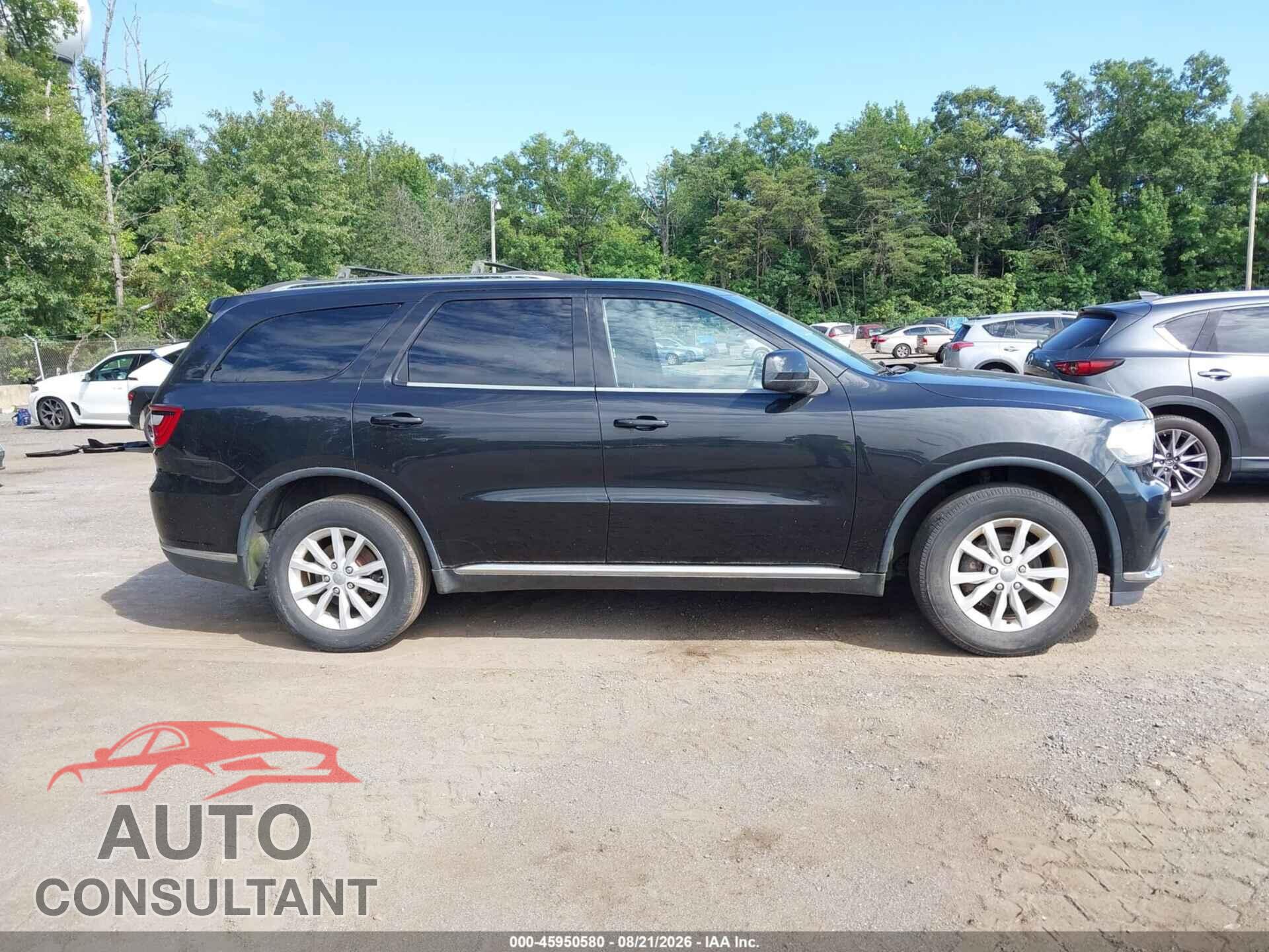 DODGE DURANGO 2014 - 1C4RDJAG4EC314396