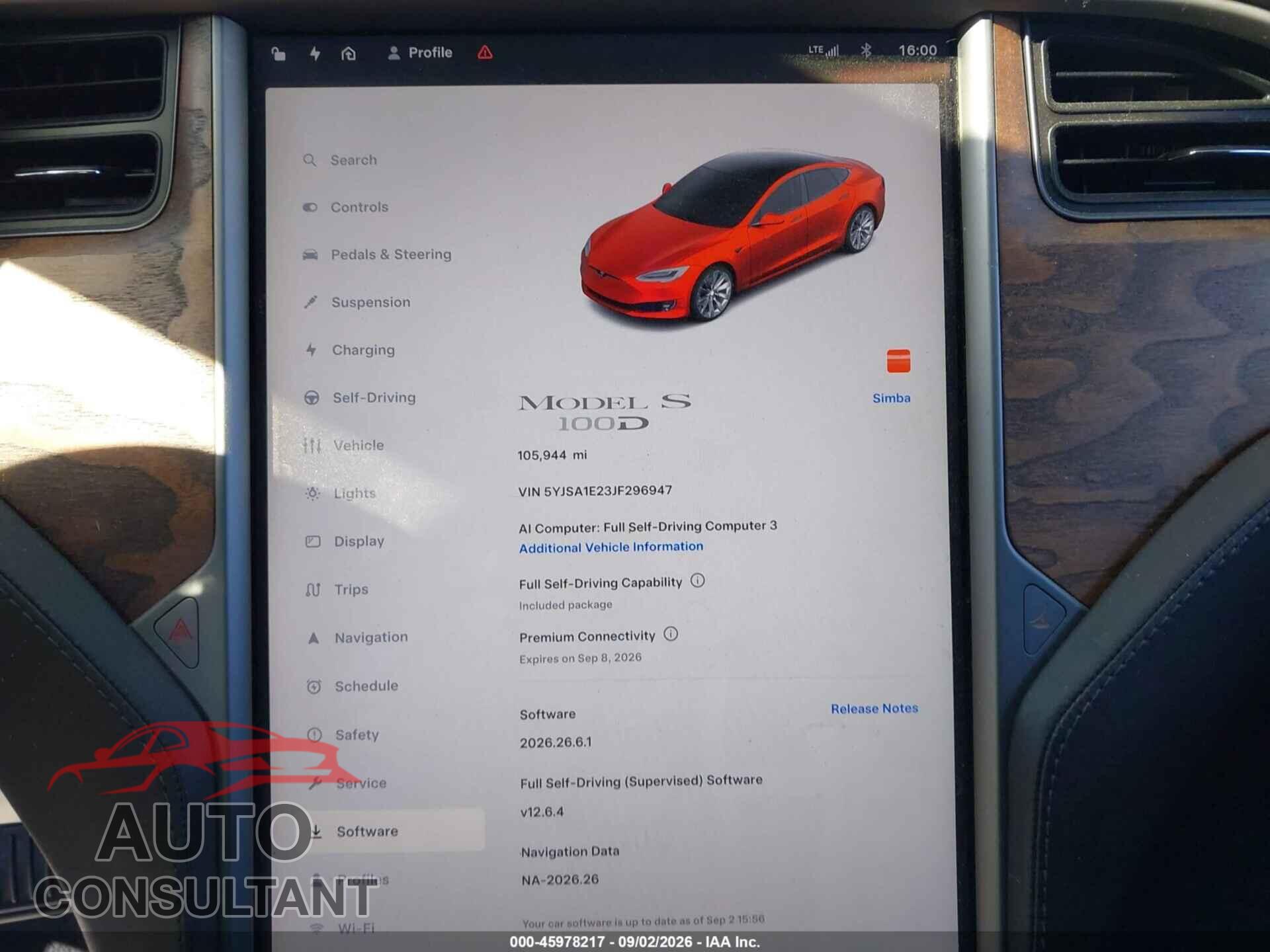 TESLA MODEL S 2018 - 5YJSA1E23JF296947