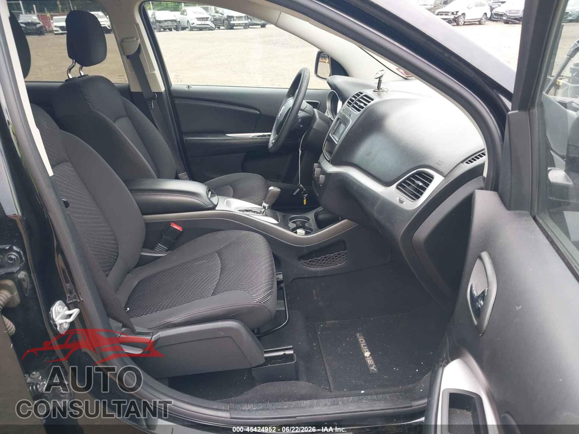DODGE JOURNEY 2017 - 3C4PDCAB7HT629922