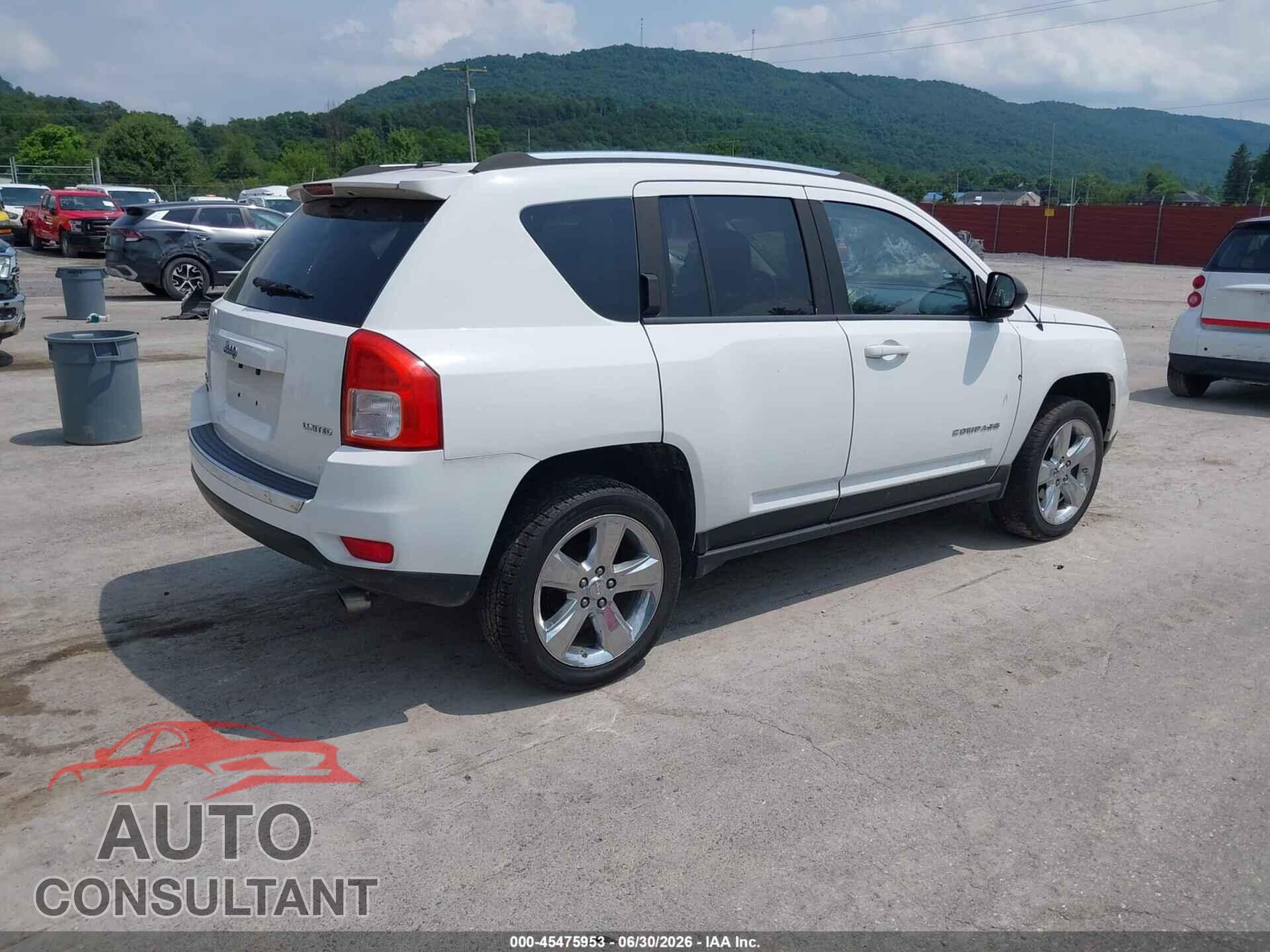 JEEP COMPASS 2012 - 1C4NJDCBXCD662124