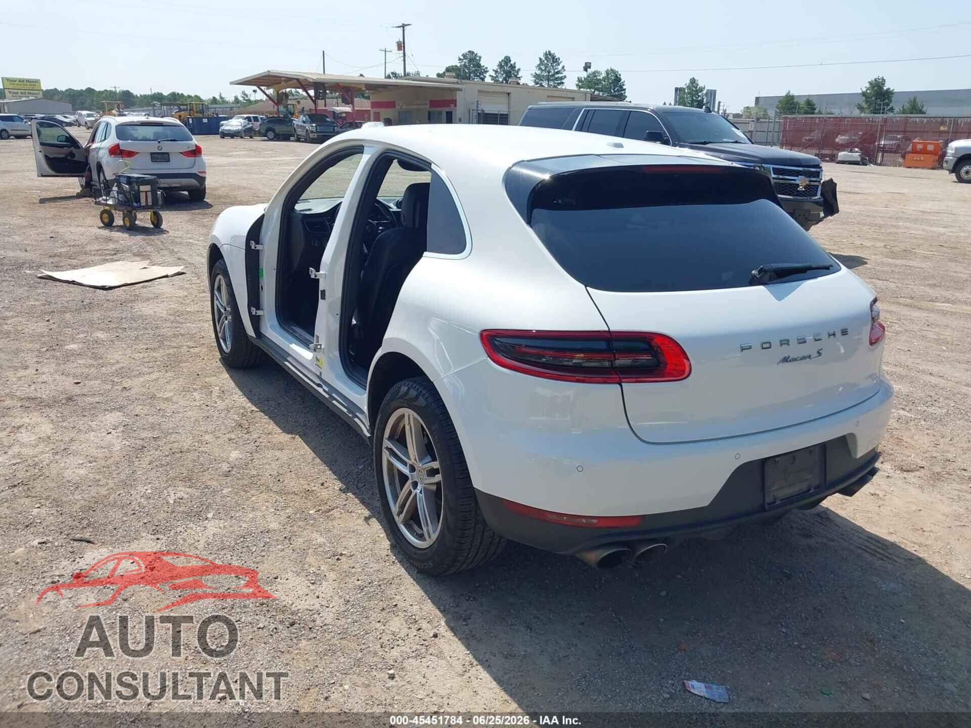 PORSCHE MACAN 2015 - WP1AB2A53FLB51649