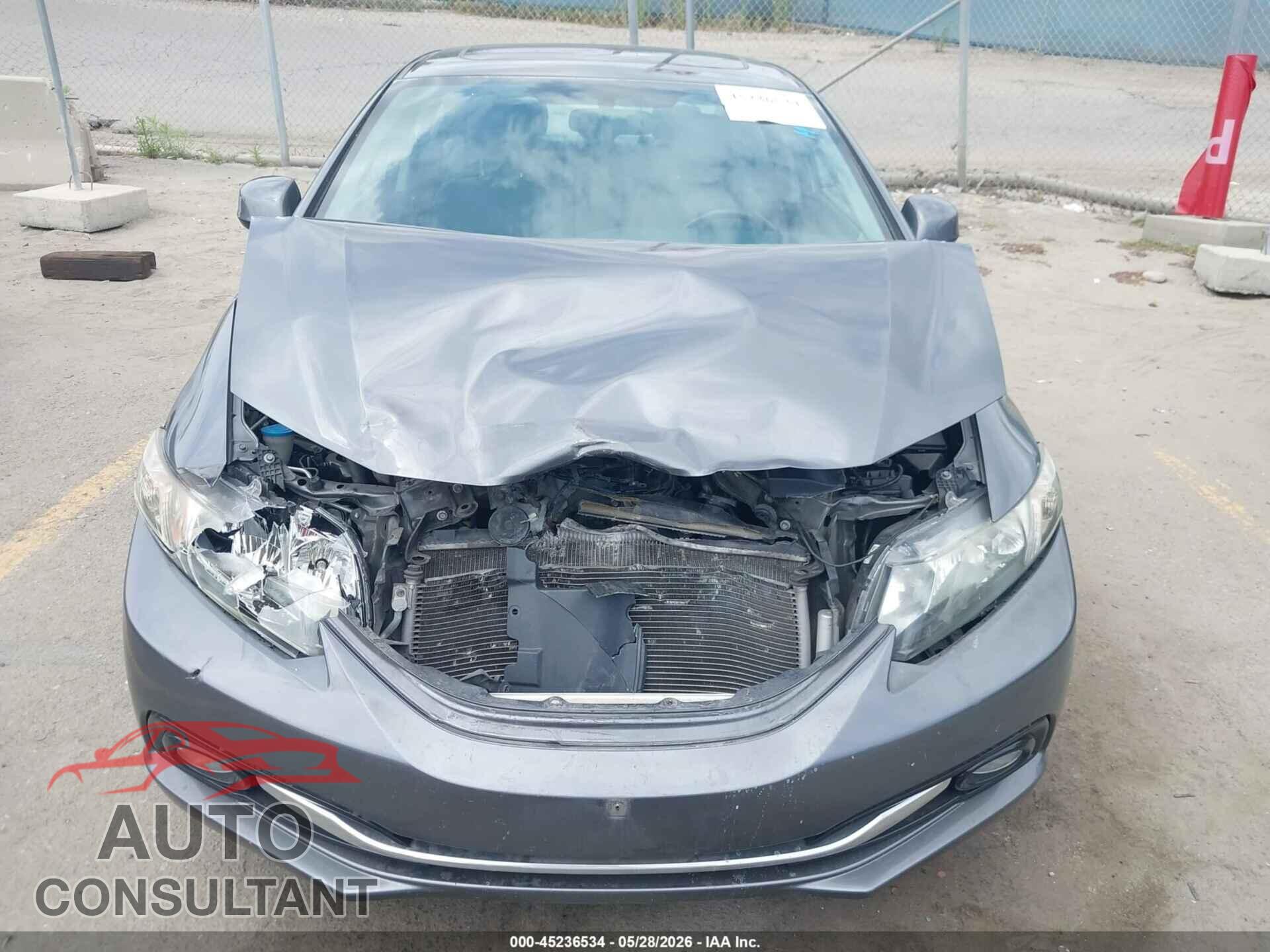 HONDA CIVIC 2013 - 19XFB2F94DE213567