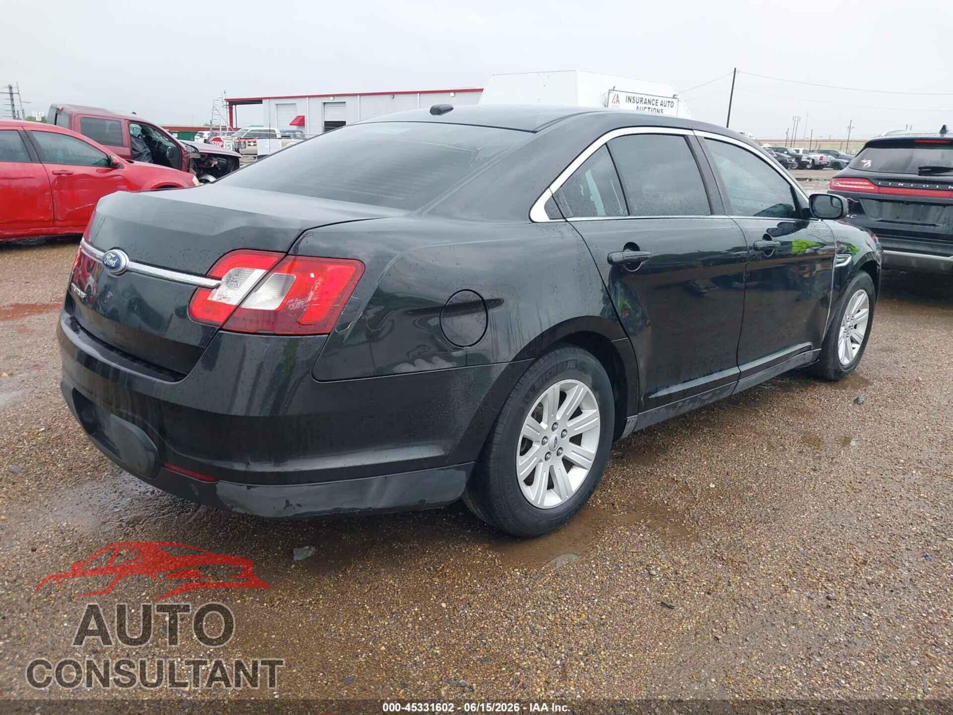 FORD TAURUS 2011 - 1FAHP2DW7BG126123